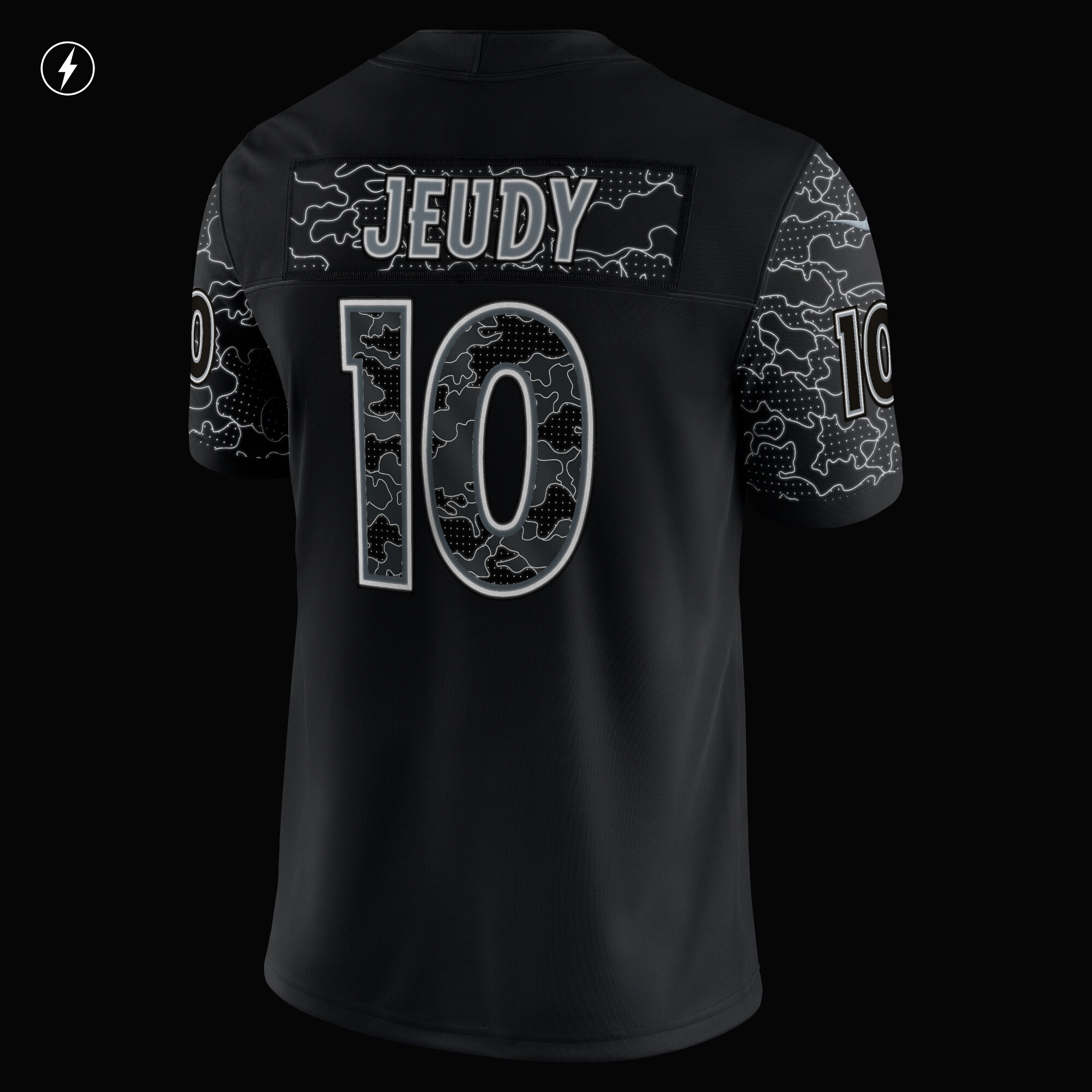 Jerry Jeudy Denver BroncosRFLCTV Limited Jersey - Black