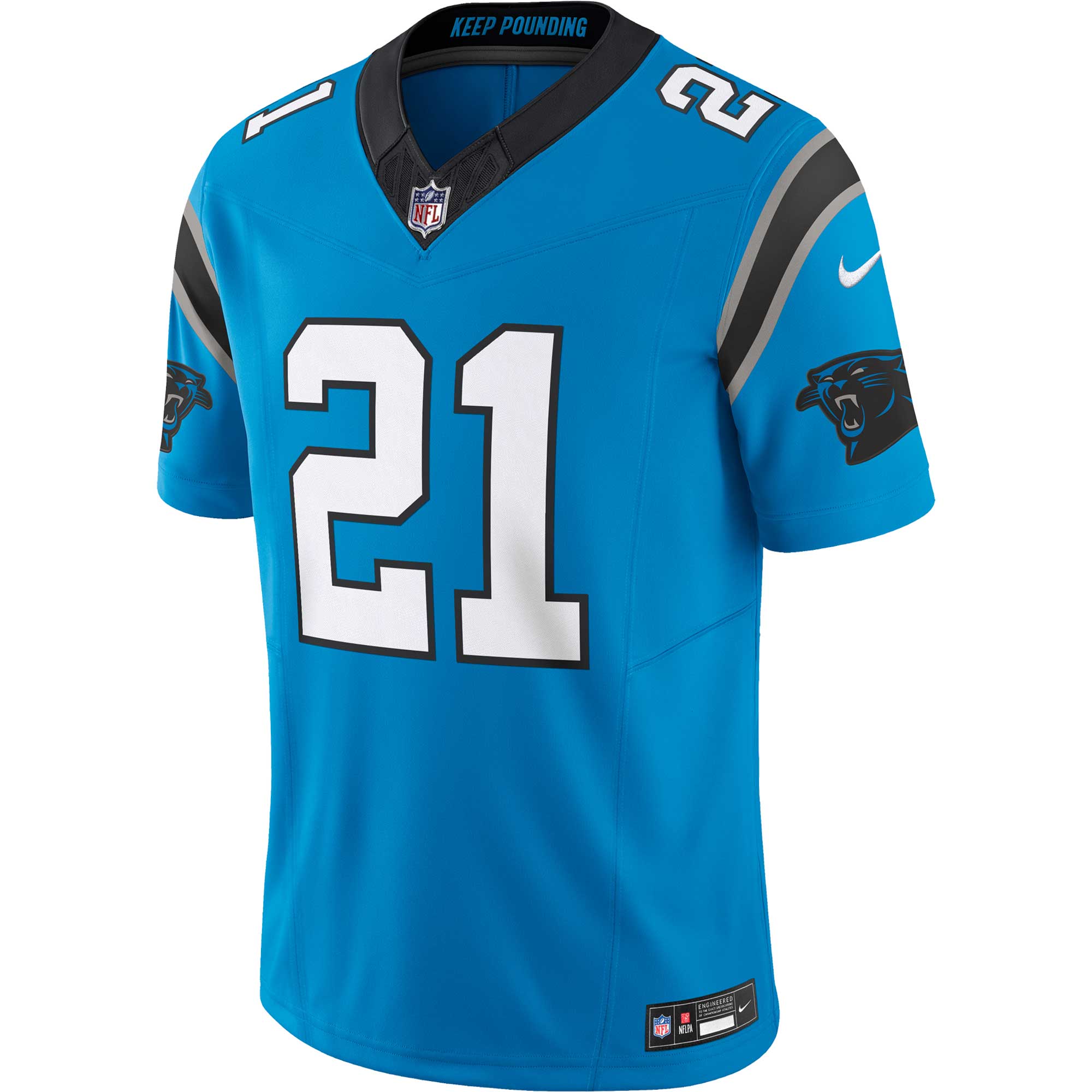 Jeremy Chinn Carolina PanthersVapor F.U.S.E. Limited Jersey - Blue