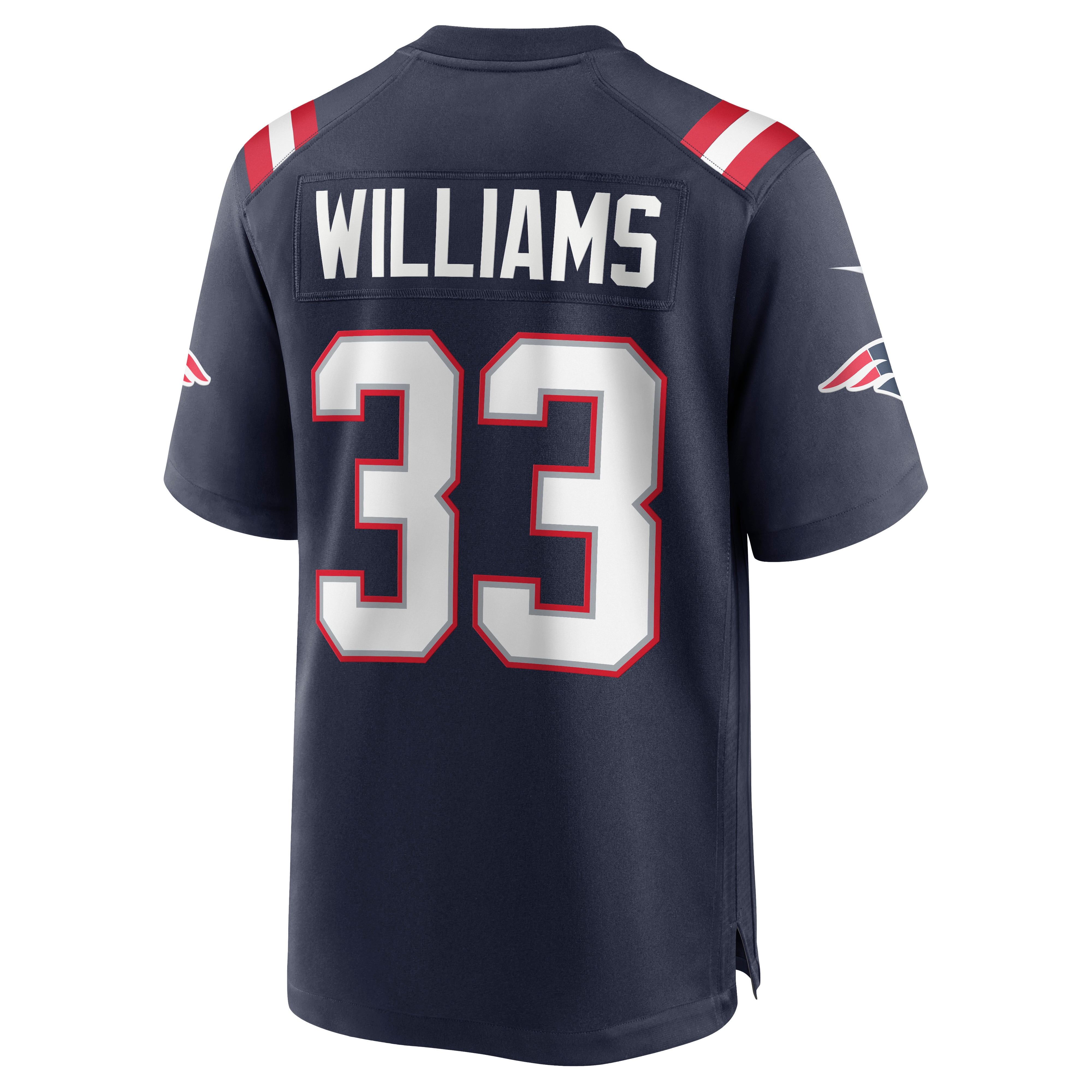 Joejuan Williams New England PatriotsGame Jersey - Navy