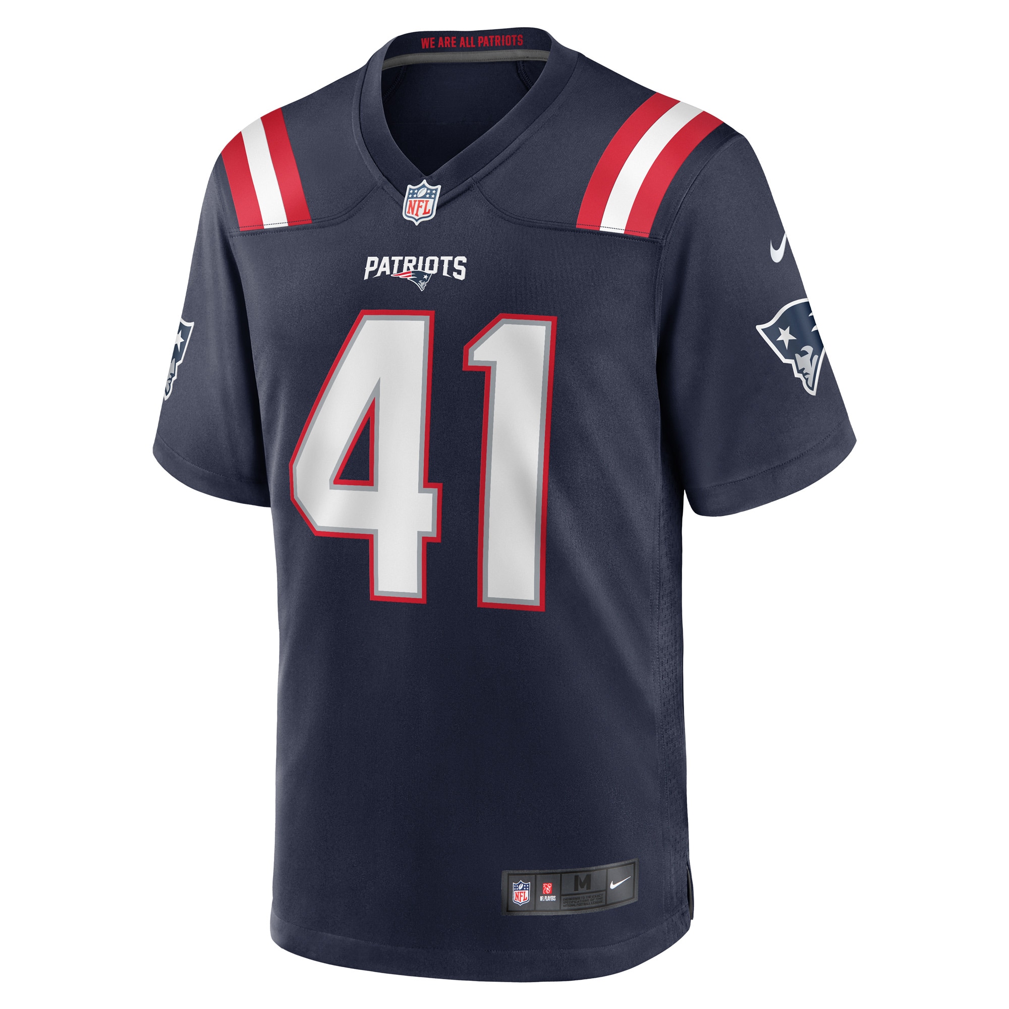 Brenden Schooler New England PatriotsGame Player Jersey - Navy