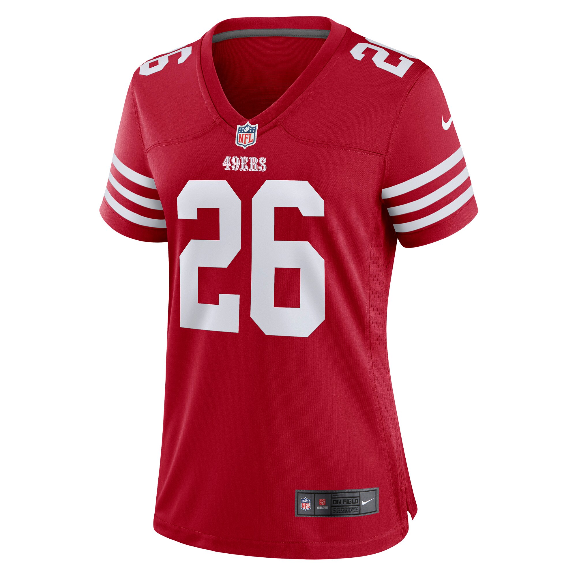 Samuel Womack III San Francisco 49ers Women's Game Player Jersey - Scarlet
