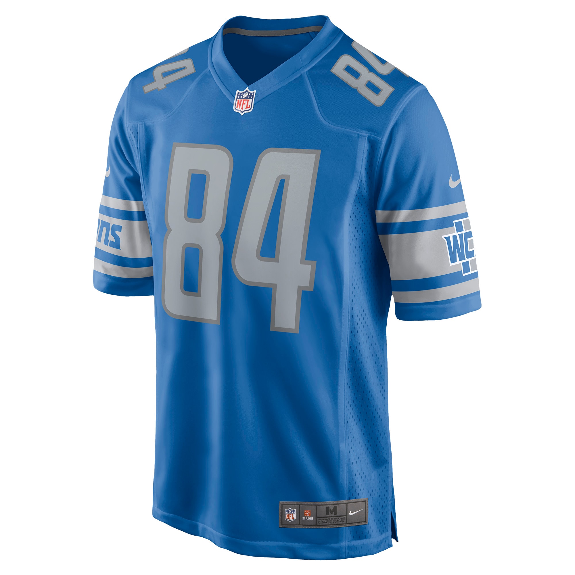 Shane Zylstra Detroit LionsGame Jersey - Blue