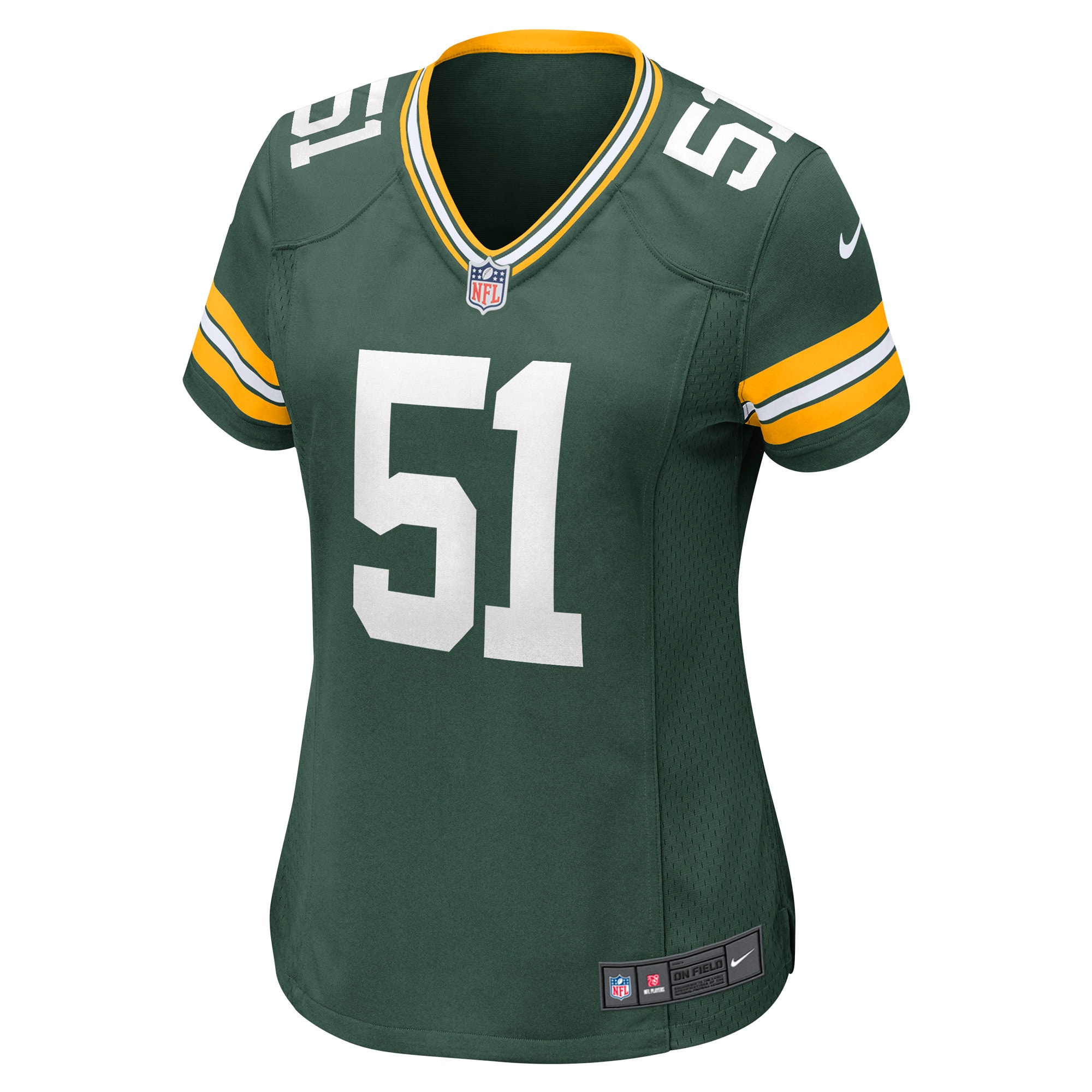 Krys Barnes Green Bay Packers Women's Game Player Jersey - Green