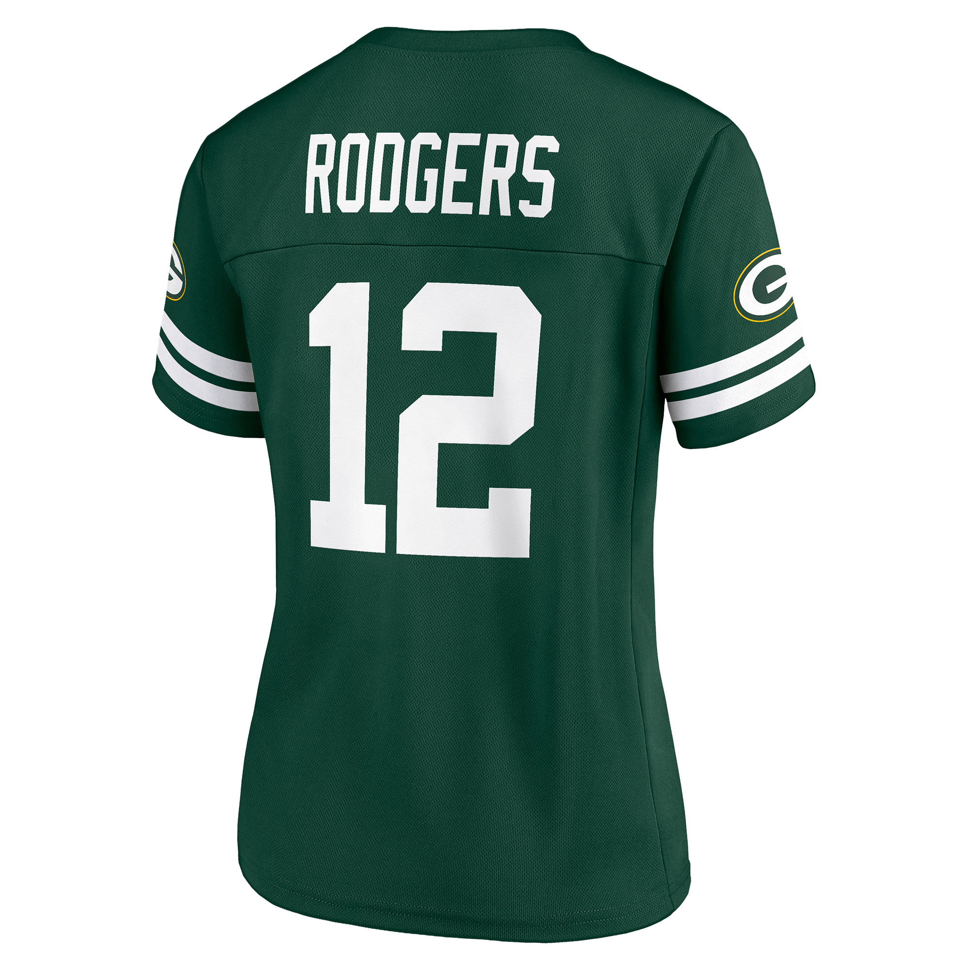 Women's Aaron Rodgers Green Green Bay Packers Game Time Player Jersey