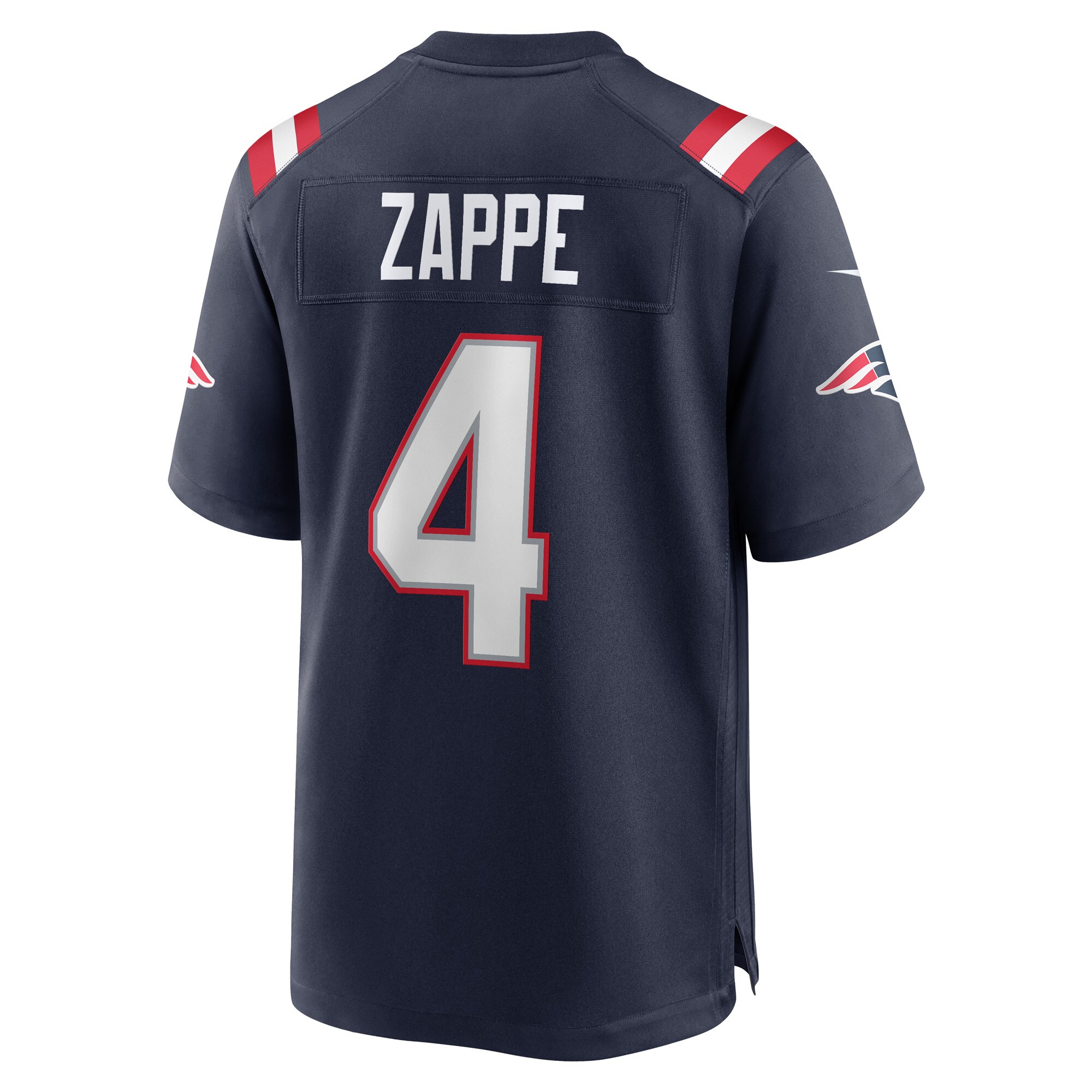 Bailey Zappe New England PatriotsGame Player Jersey - Navy