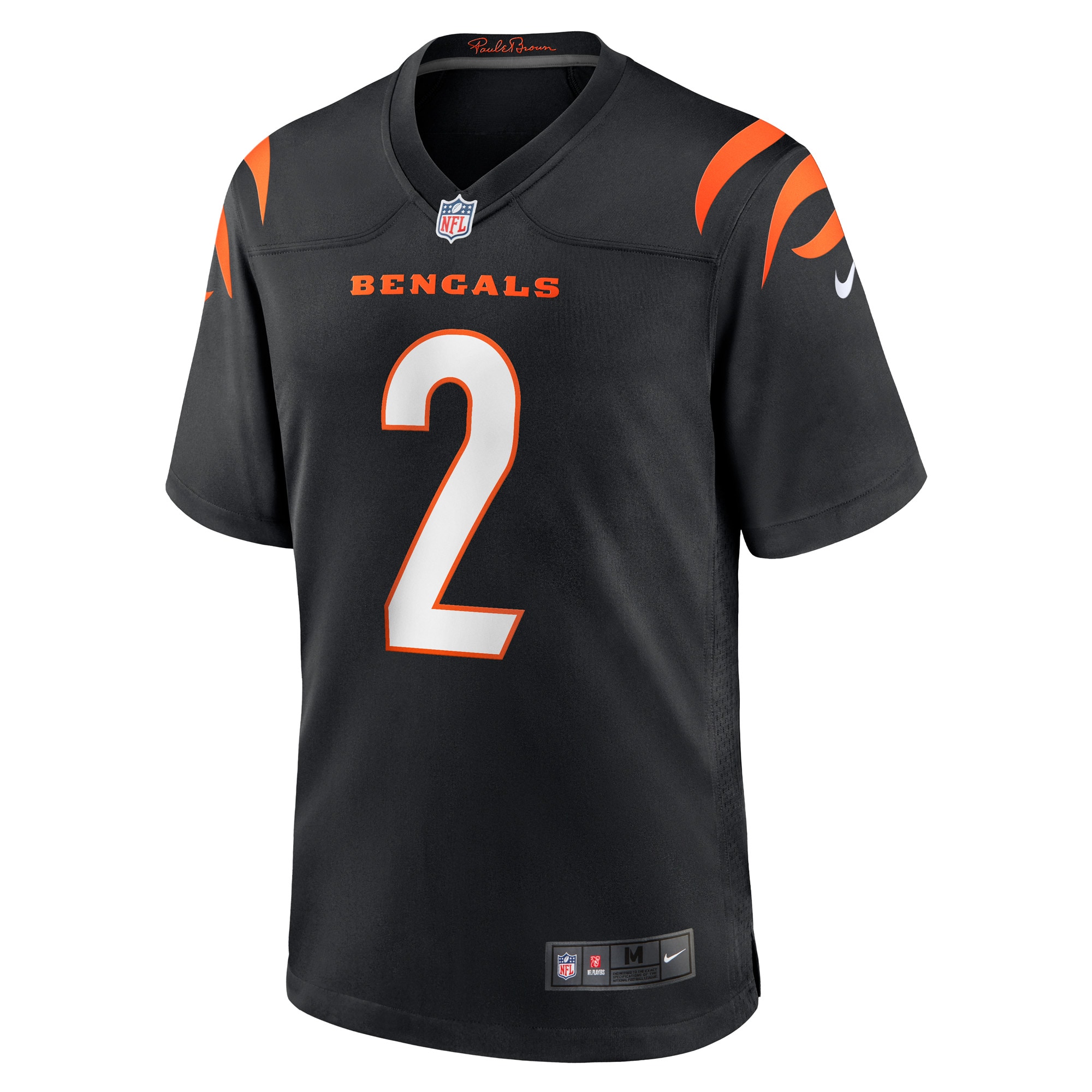 Evan McPherson Cincinnati BengalsGame Jersey - Black