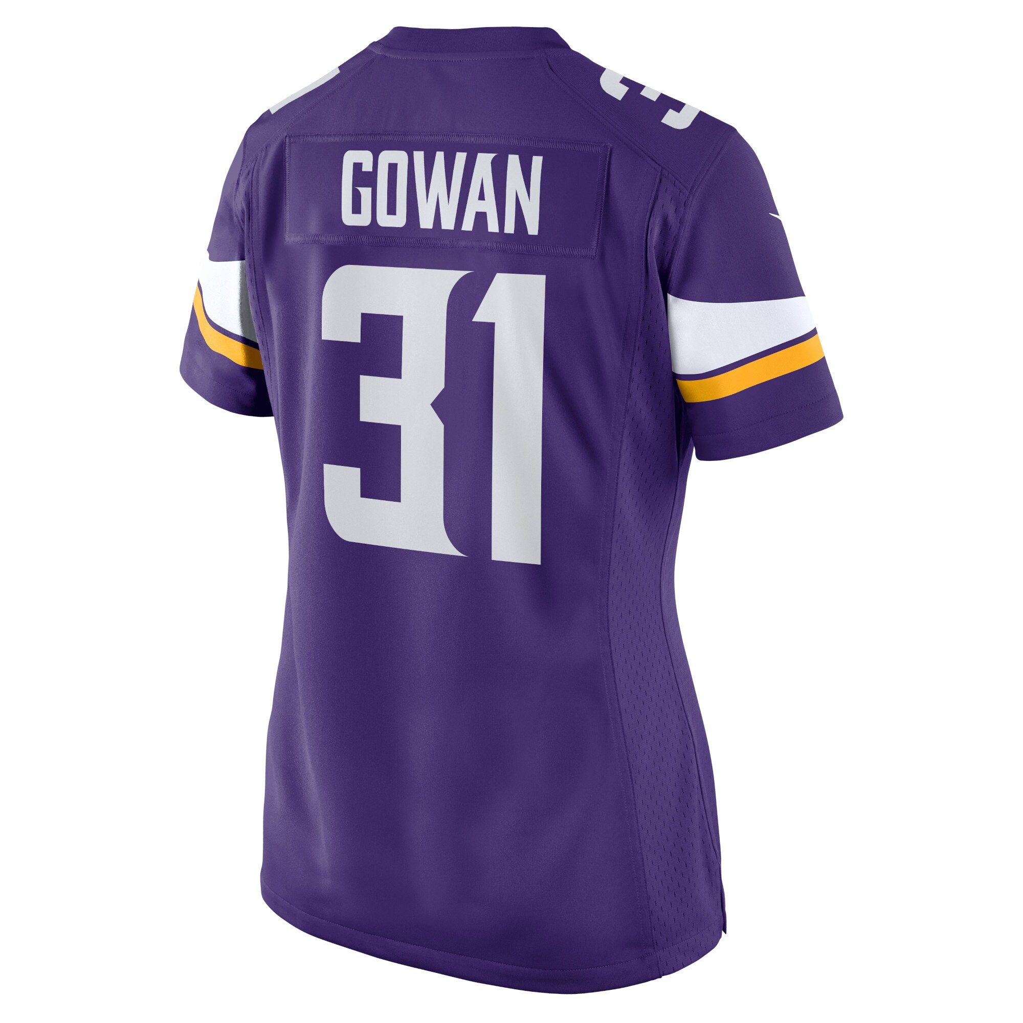 Tay Gowan Minnesota Vikings Women's Home Game Player Jersey - Purple
