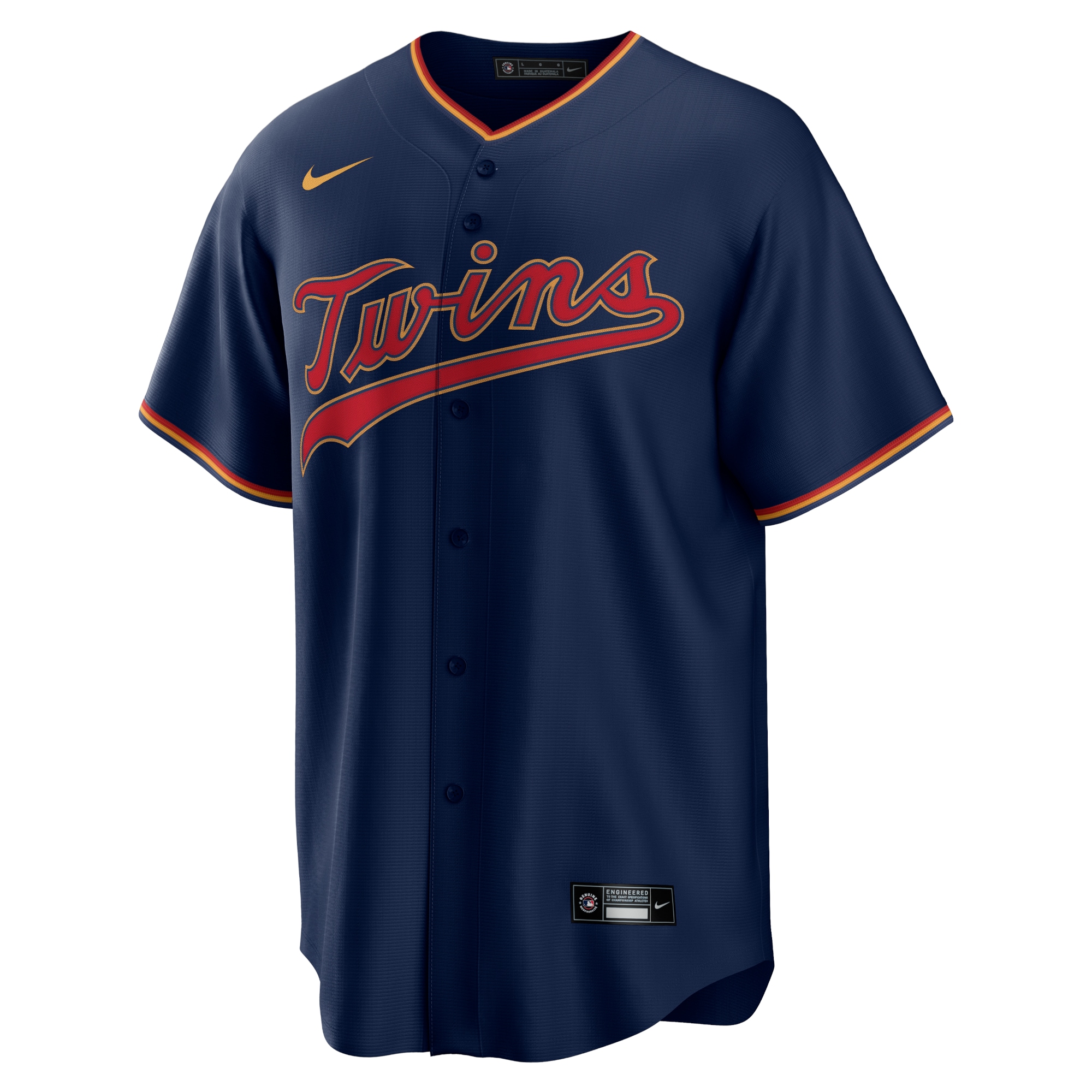 Minnesota TwinsAlternate Replica Team Jersey - Navy