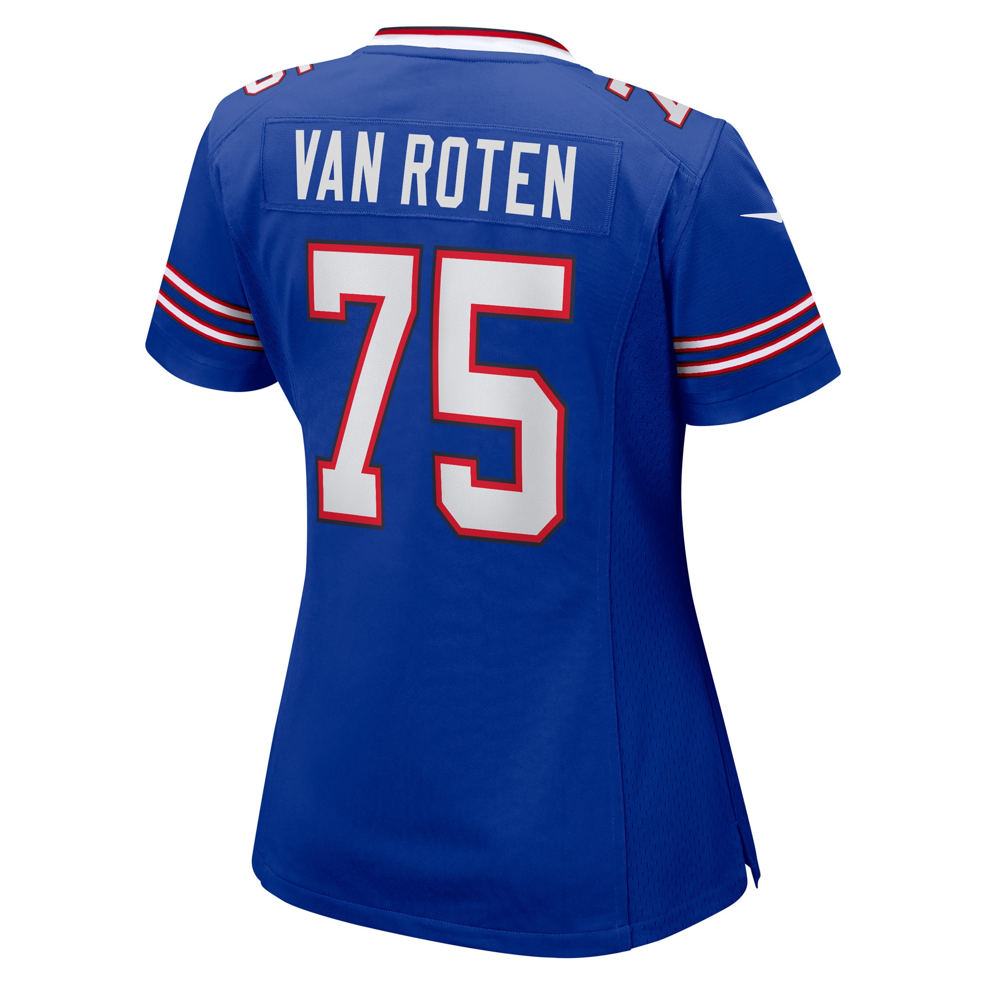 Greg Van Roten Buffalo Bills Women's Game Player Jersey - Royal