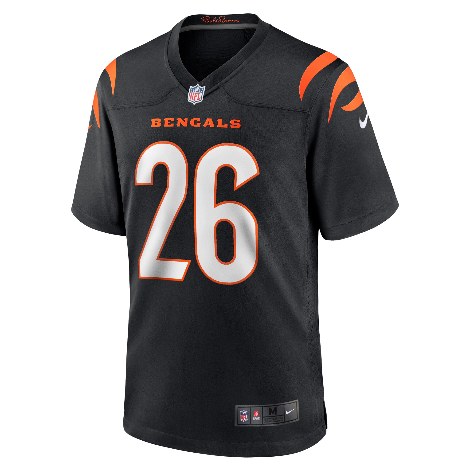 Tycen Anderson Cincinnati BengalsGame Player Jersey - Black
