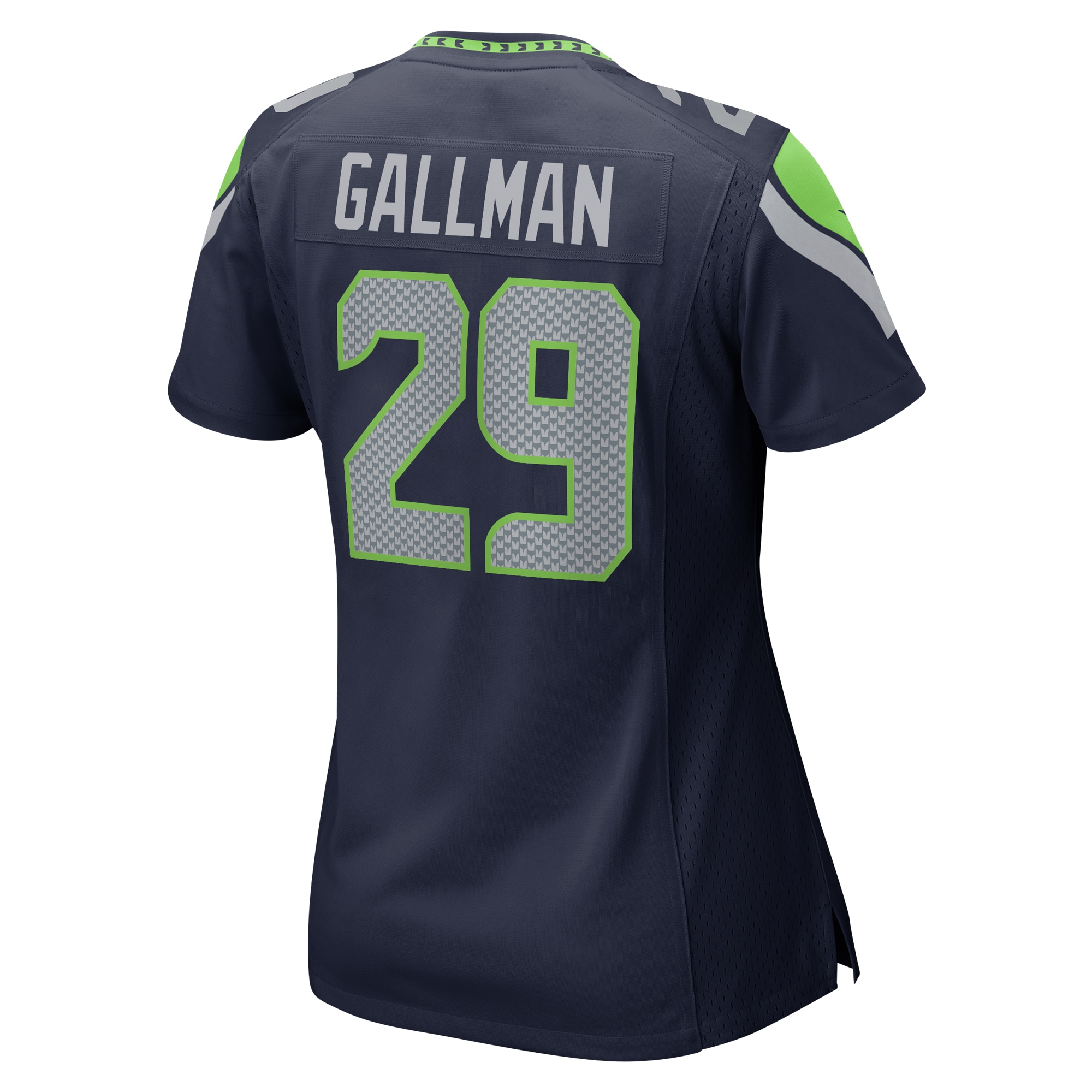 Wayne Gallman Seattle Seahawks Women's Home Game Player Jersey - College Navy