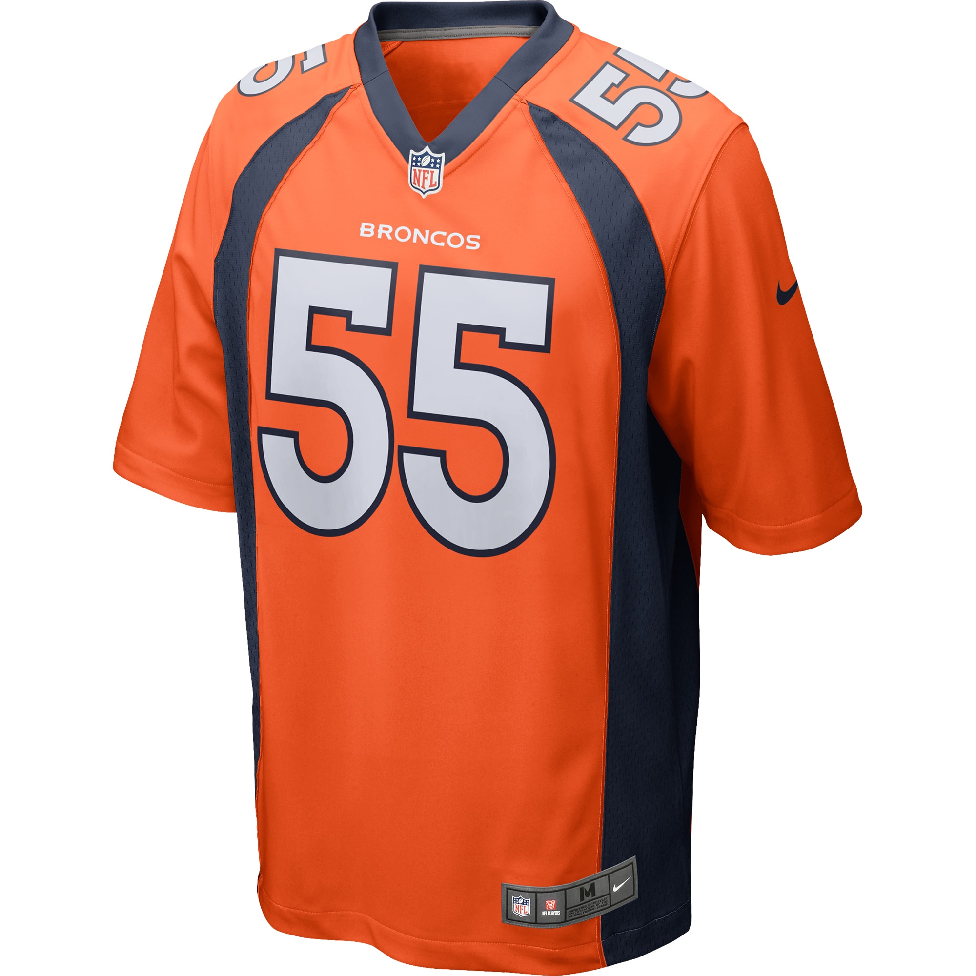 Bradley Chubb Denver BroncosGame Jersey - Orange