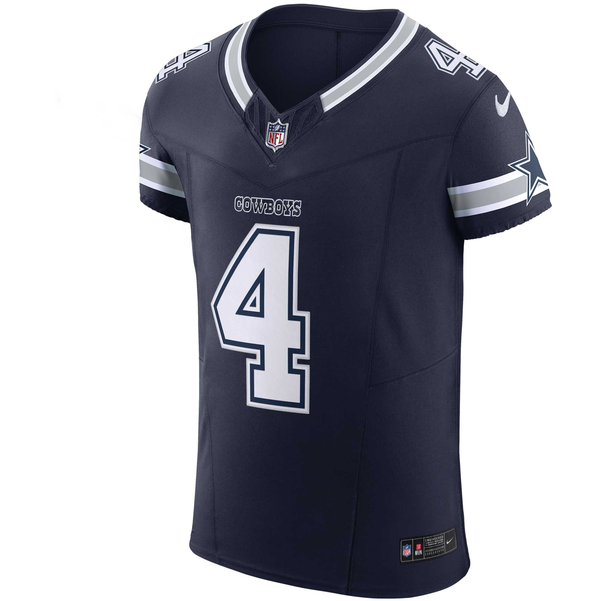 Dak Prescott Dallas CowboysVapor F.U.S.E. Elite Jersey - Navy