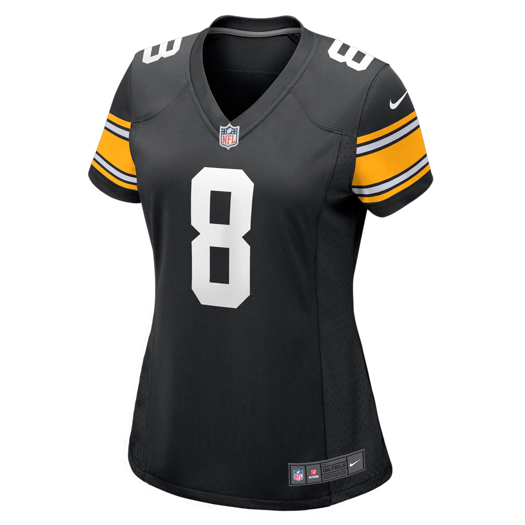 Kenny Pickett Pittsburgh Steelers Women's Alternate Game Jersey - Black