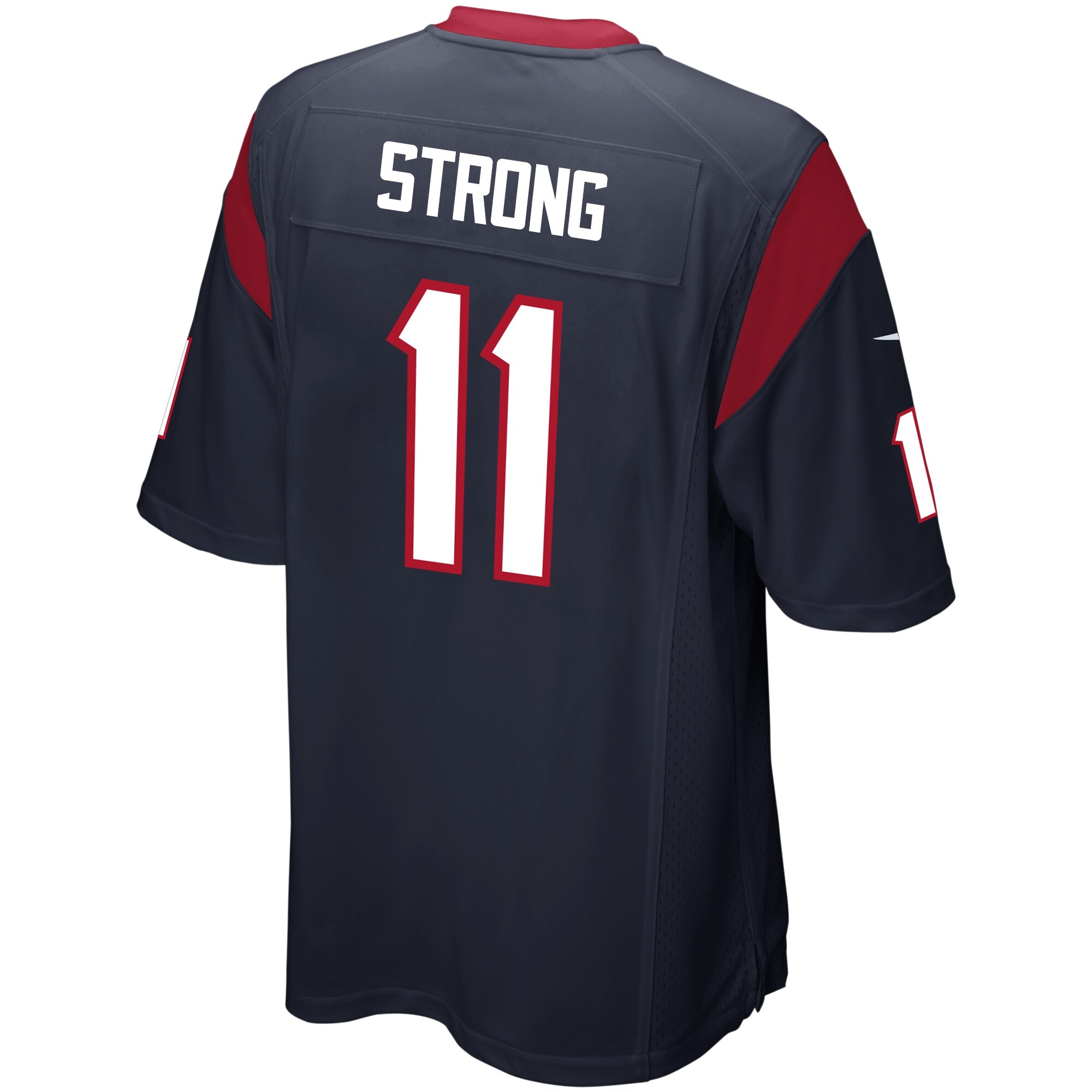 Jaelen Strong Houston TexansGame Jersey - Navy