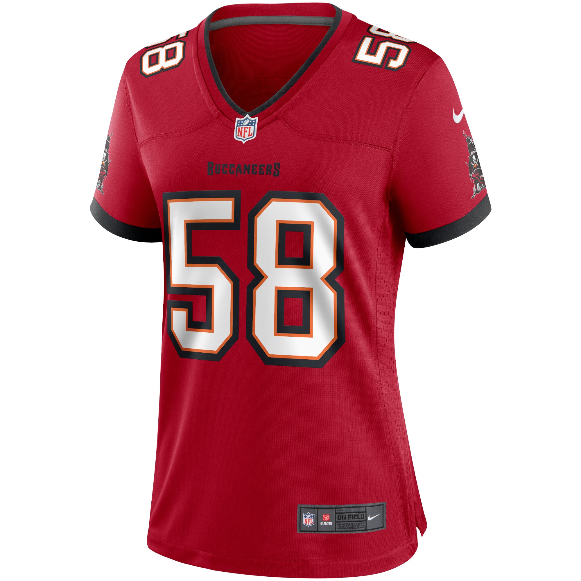 Shaquil Barrett Tampa Bay Buccaneers Women's Game Jersey - Red