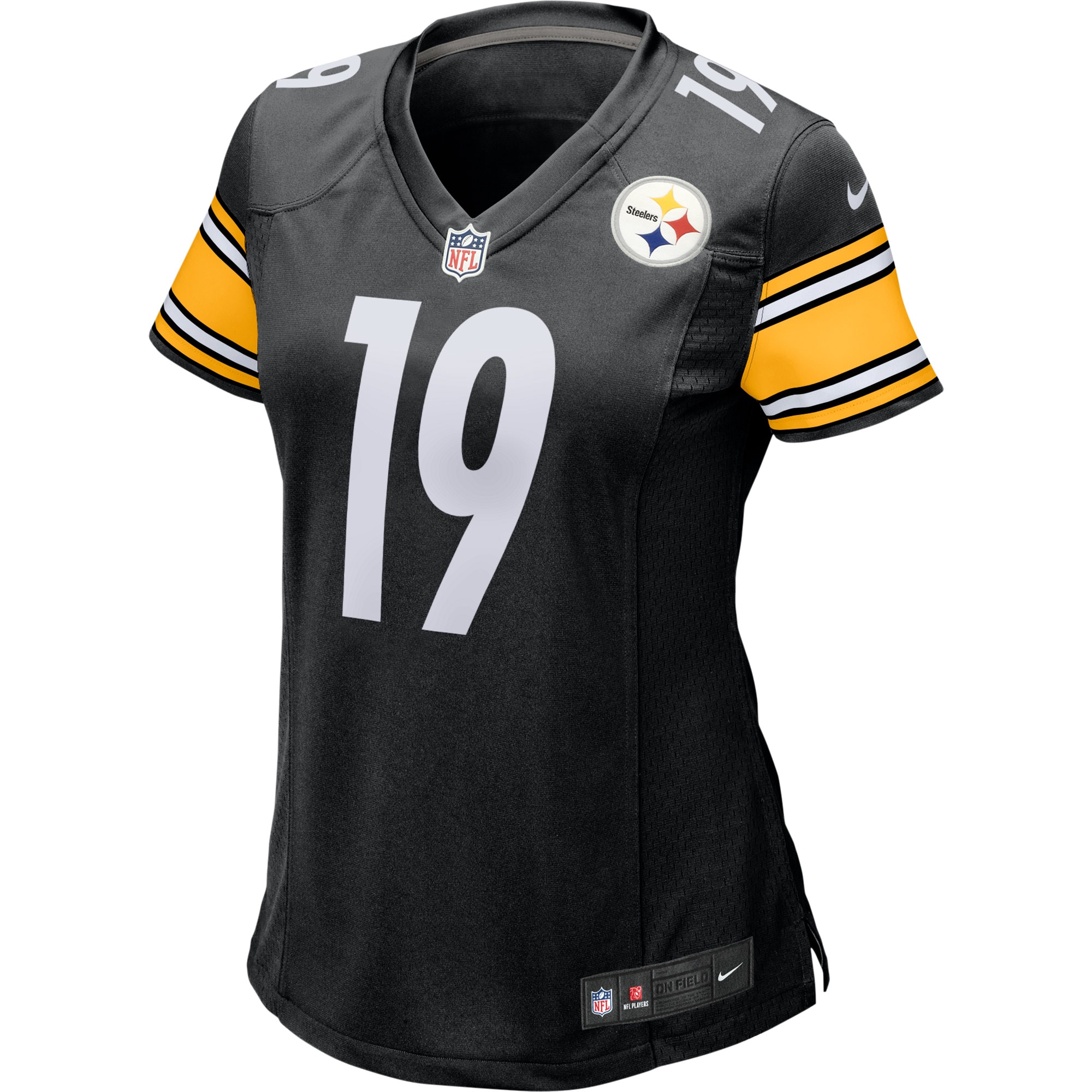 JuJu Smith-Schuster Pittsburgh Steelers Women's Game Player Jersey - Black