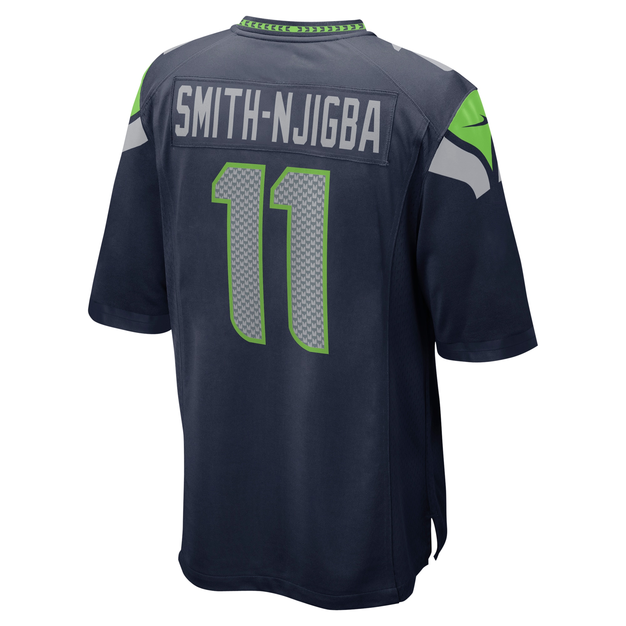 Jaxon Smith-Njigba Seattle Seahawks2023 NFL Draft First Round Pick Game Jersey - College Navy