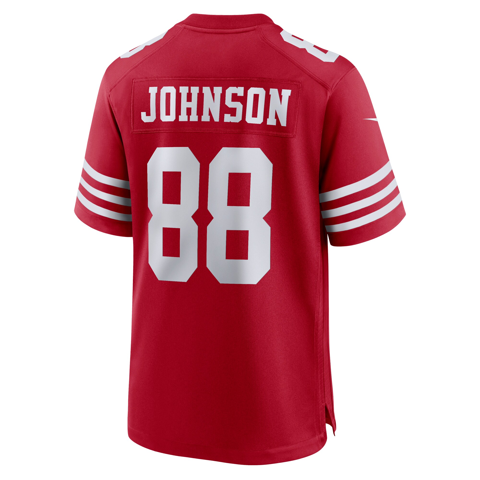Tyron Johnson San Francisco 49ersTeam Game Jersey - Scarlet