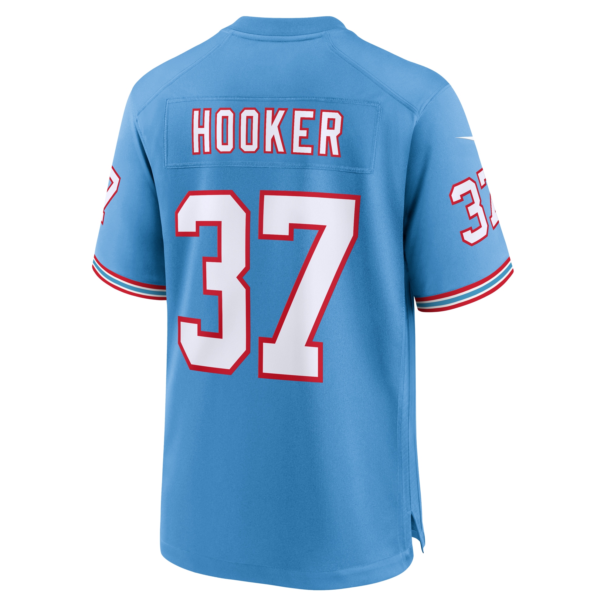 Amani Hooker Tennessee TitansOilers Throwback Player Game Jersey - Light Blue