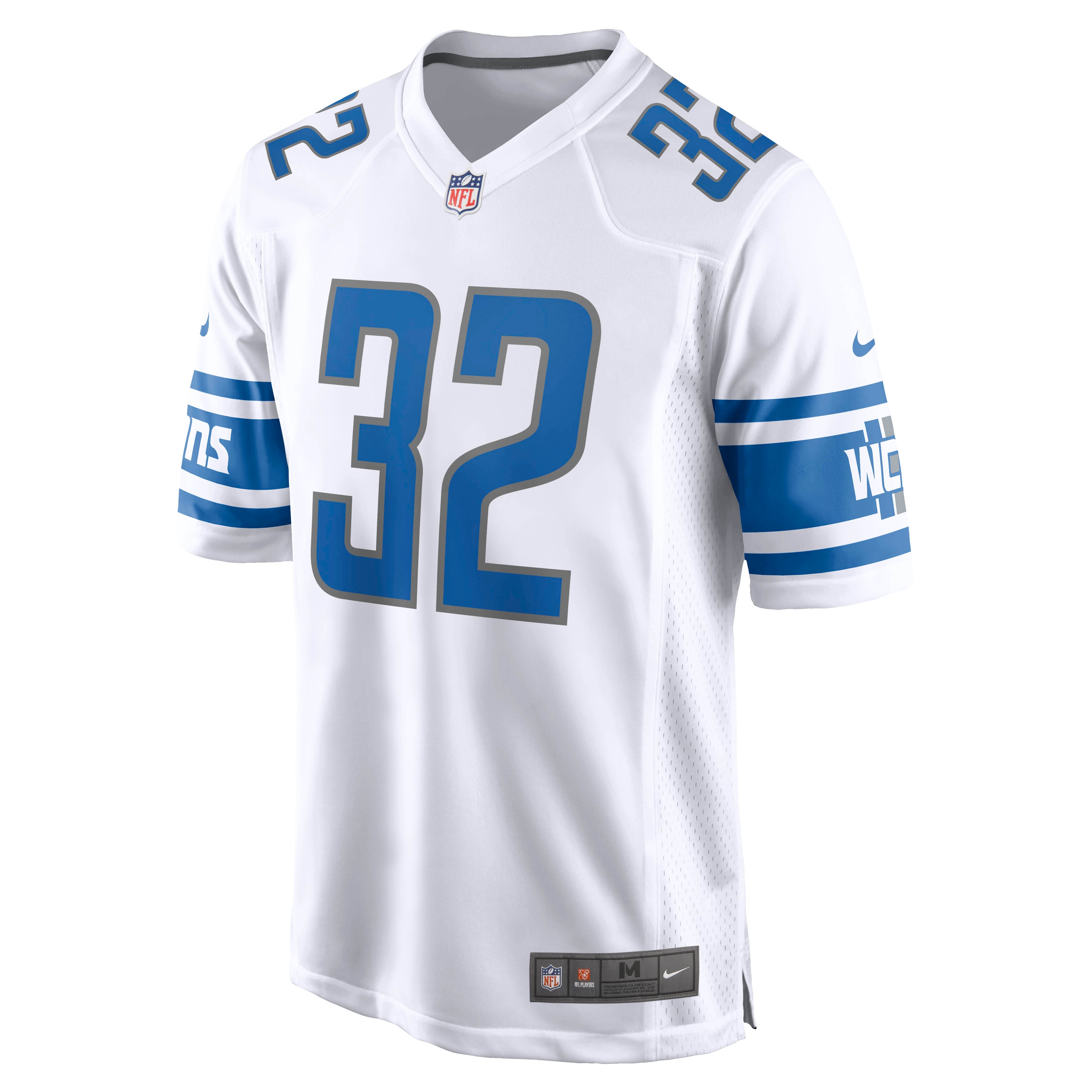 D'Andre Swift Detroit LionsGame Jersey - White