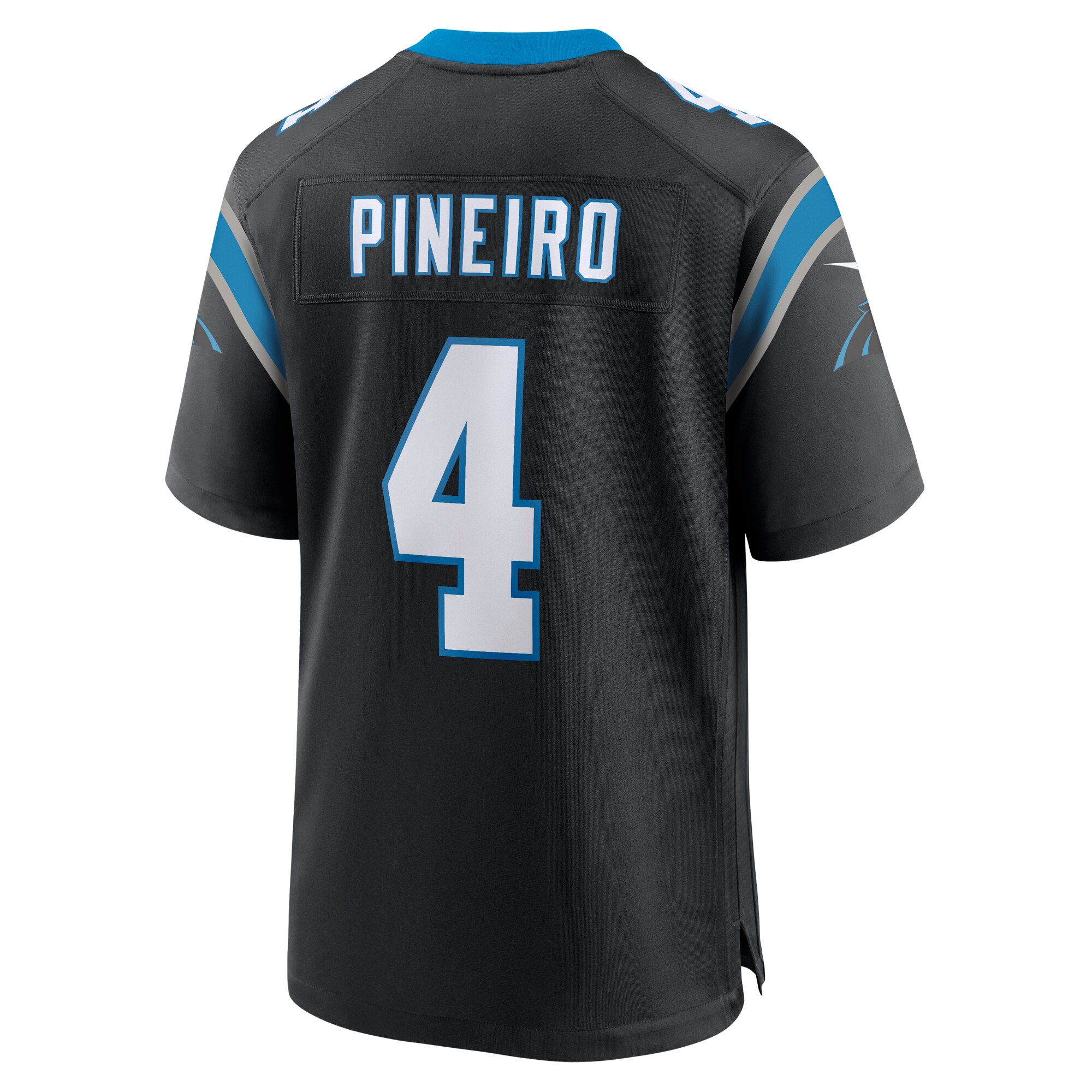 Eddy Pineiro Carolina PanthersTeam Game Jersey - Black