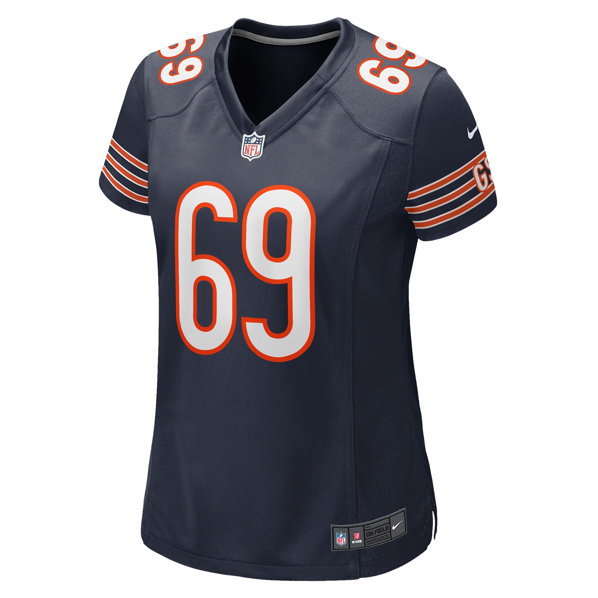 Ja'Tyre Carter Chicago Bears Women's Game Player Jersey - Navy