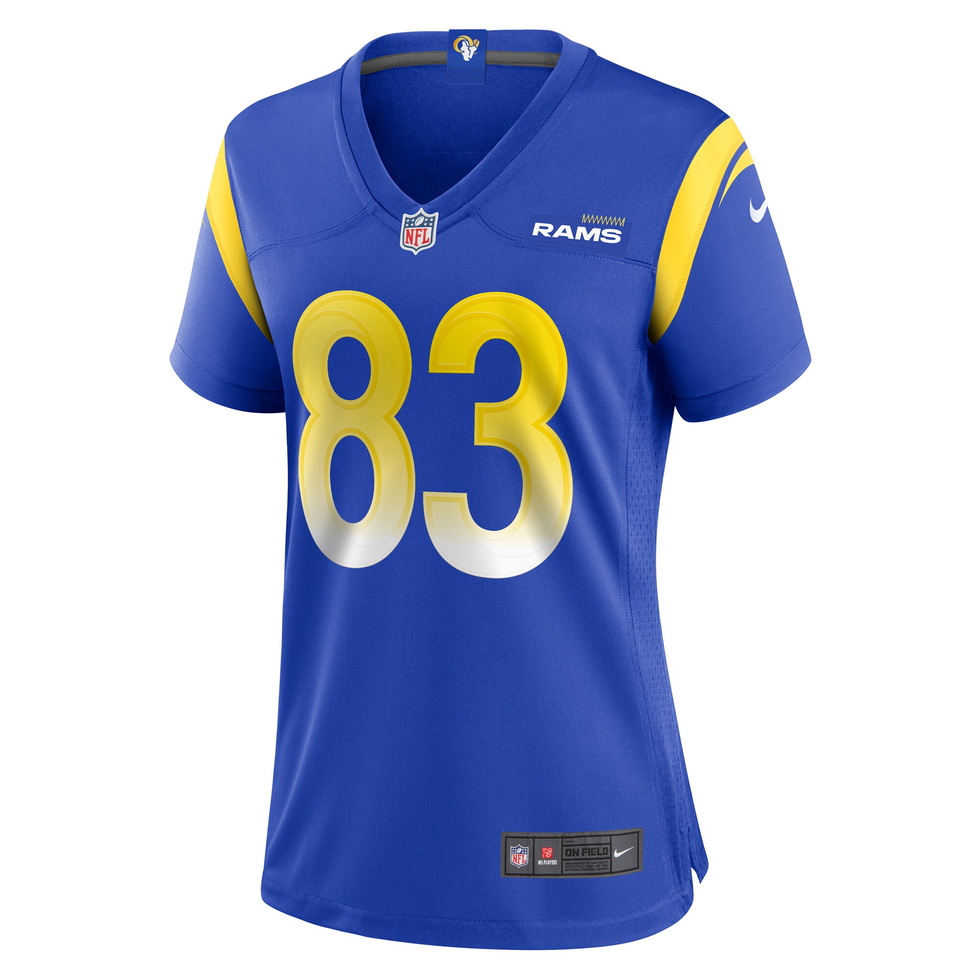 Sam James Los Angeles Rams Women's Home Game Jersey - Royal