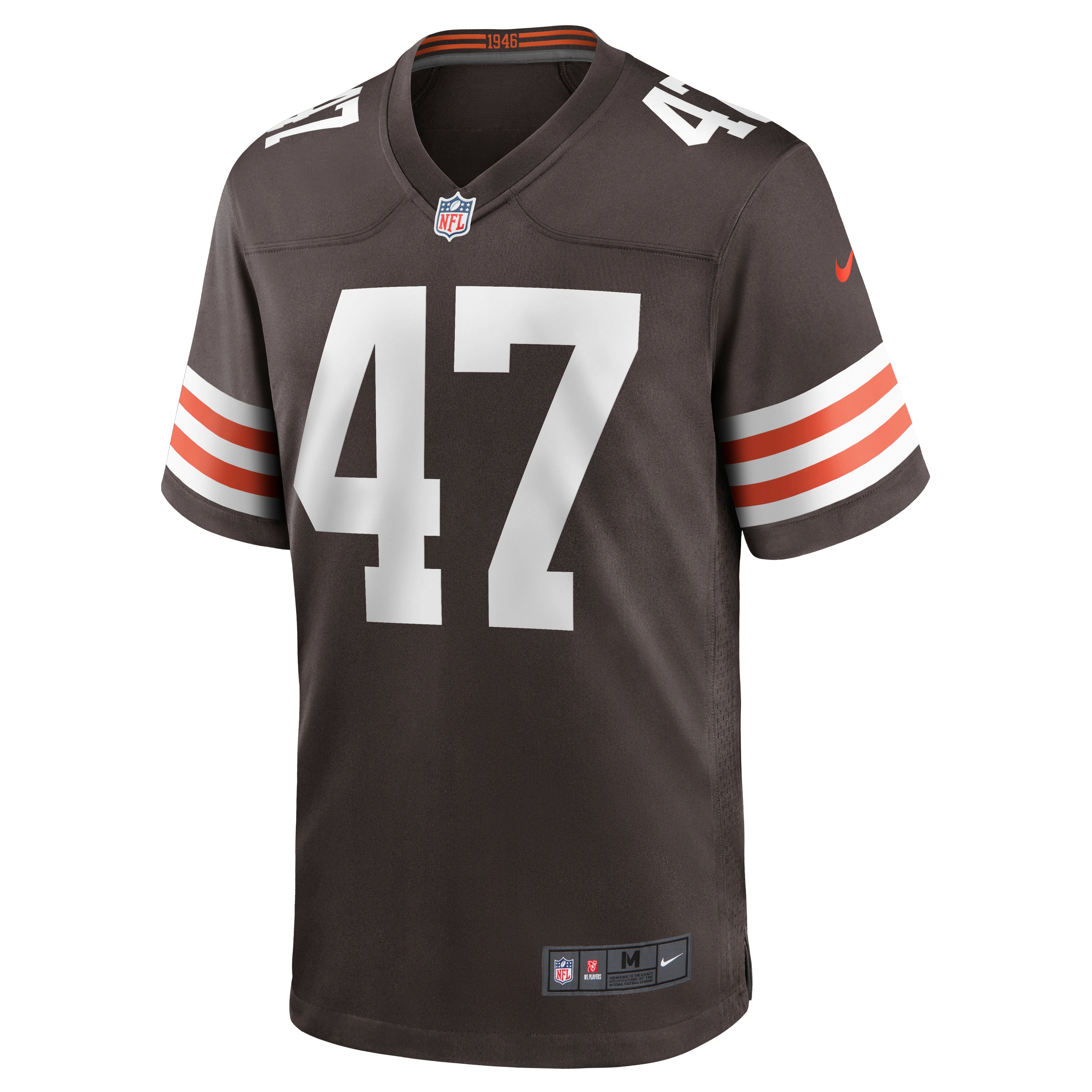 Charley Hughlett Cleveland BrownsGame Jersey - Brown
