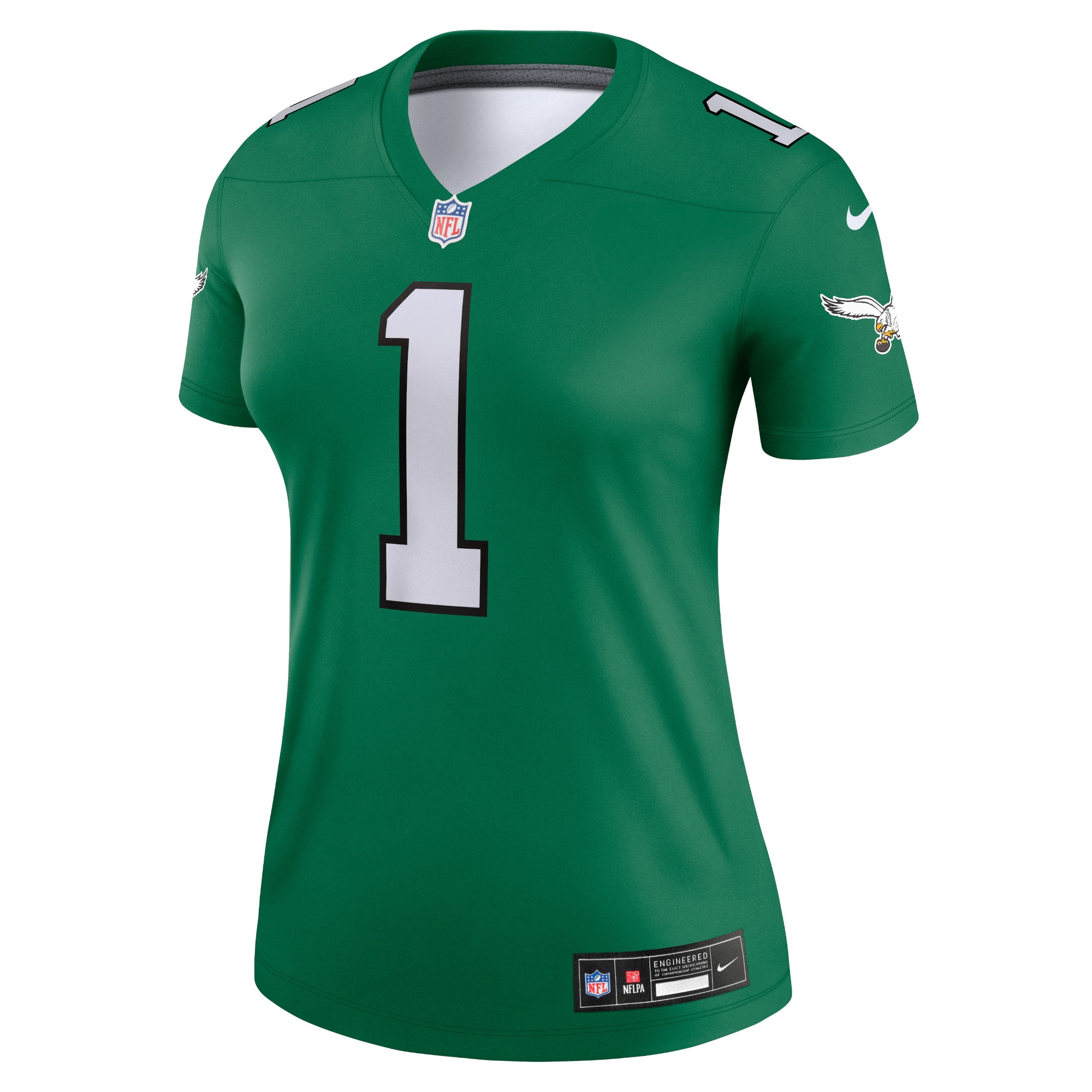 Jalen Hurts Philadelphia Eagles Women's Alternate Legend Player Jersey - Kelly Green