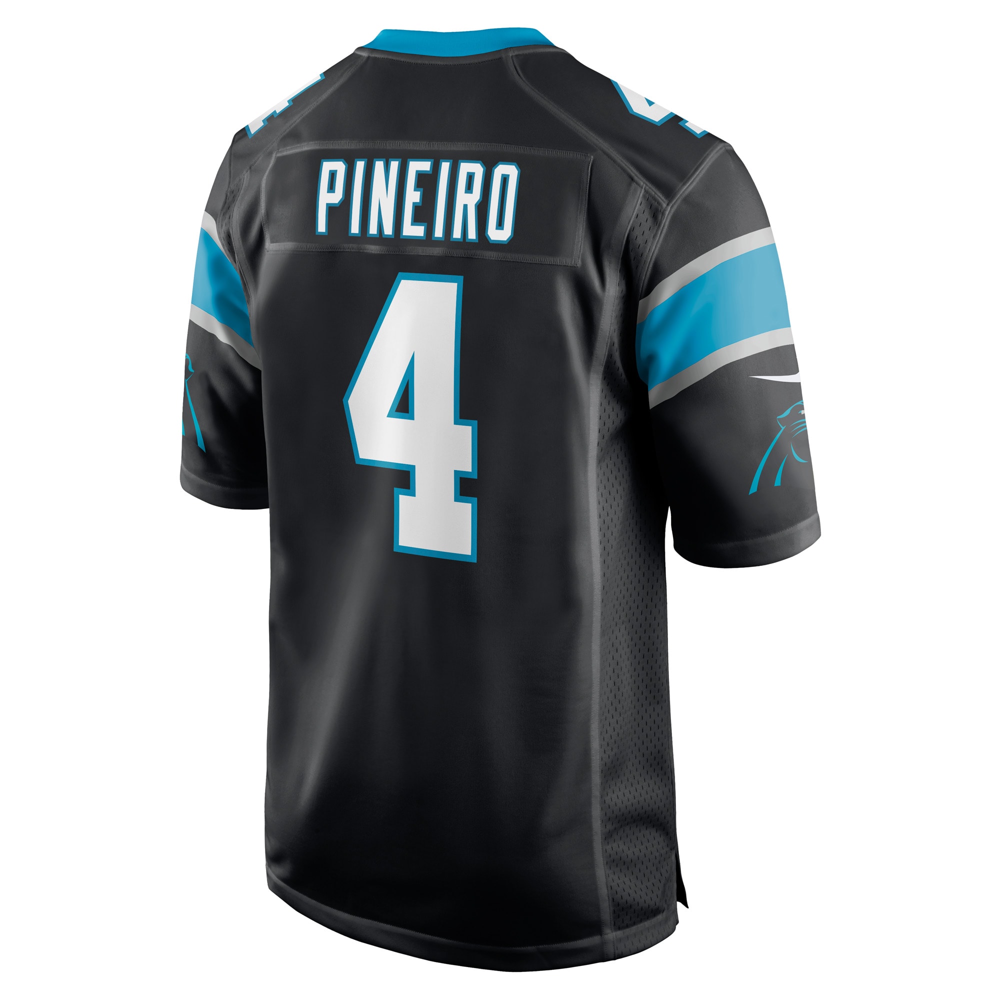 Eddy Pineiro Carolina PanthersGame Player Jersey - Black