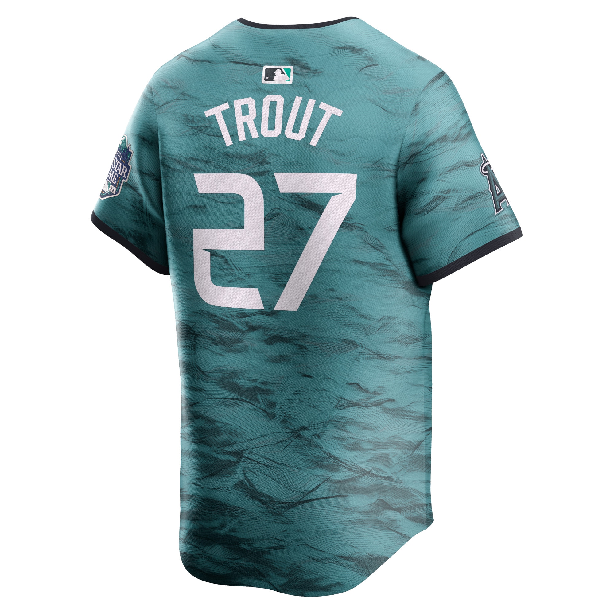 Mike Trout American League2023 MLB All-Star Game Limited Player Jersey - Teal