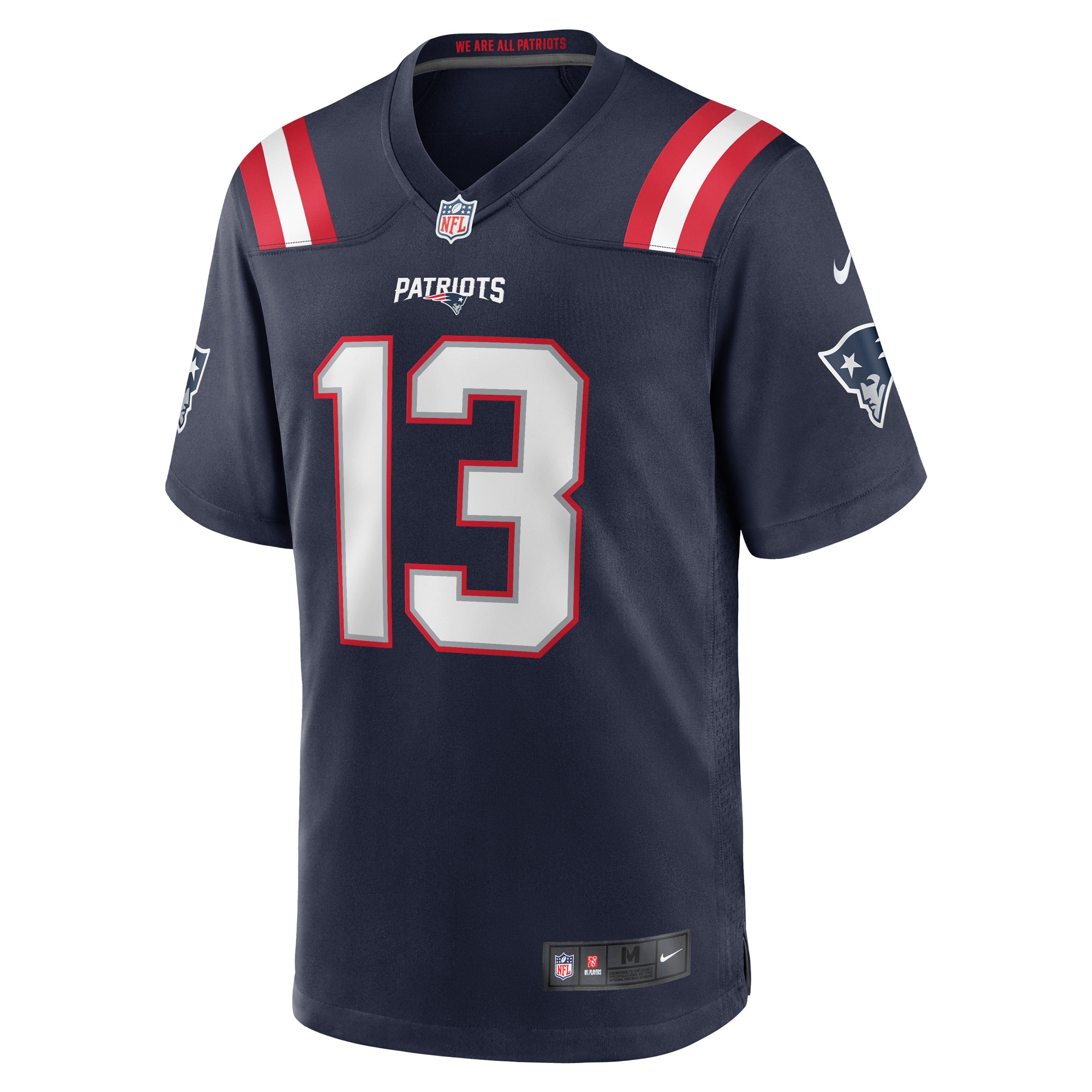 Quinn Nordin New England PatriotsGame Player Jersey - Navy