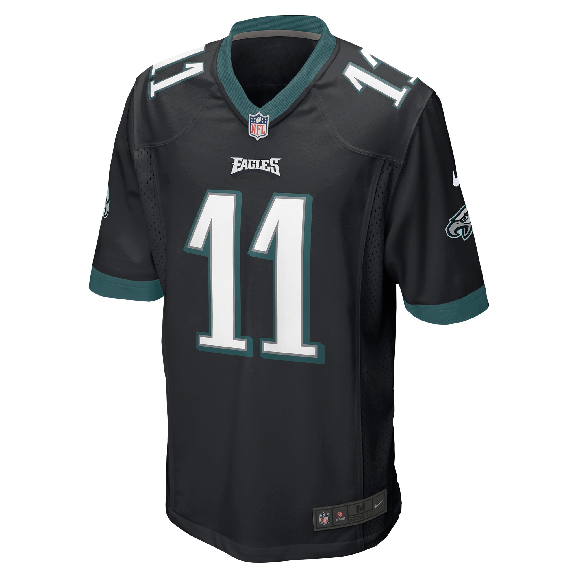 A.J. Brown Philadelphia EaglesGame Jersey - Black