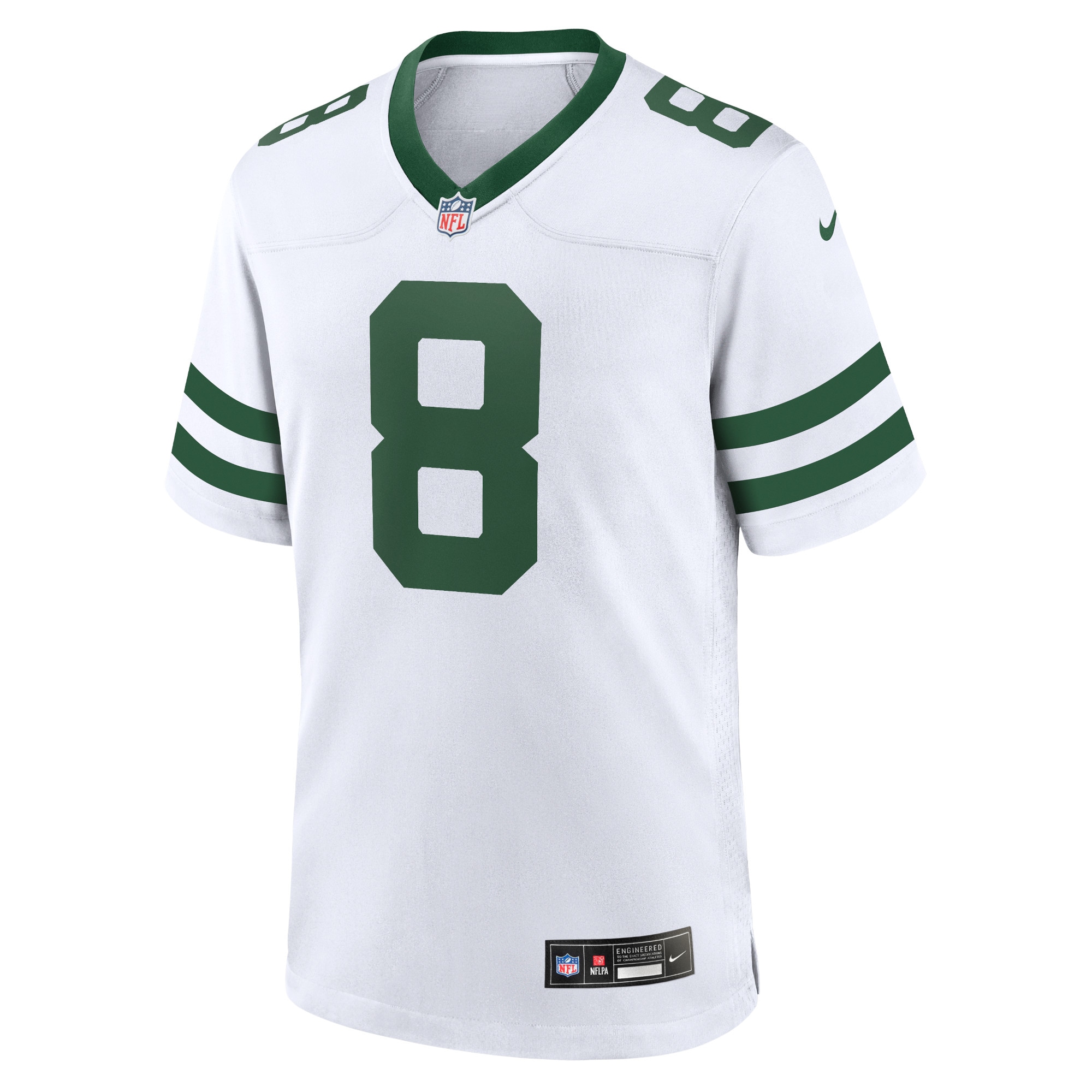 Aaron Rodgers New York JetsLegacy Player Game Jersey - White