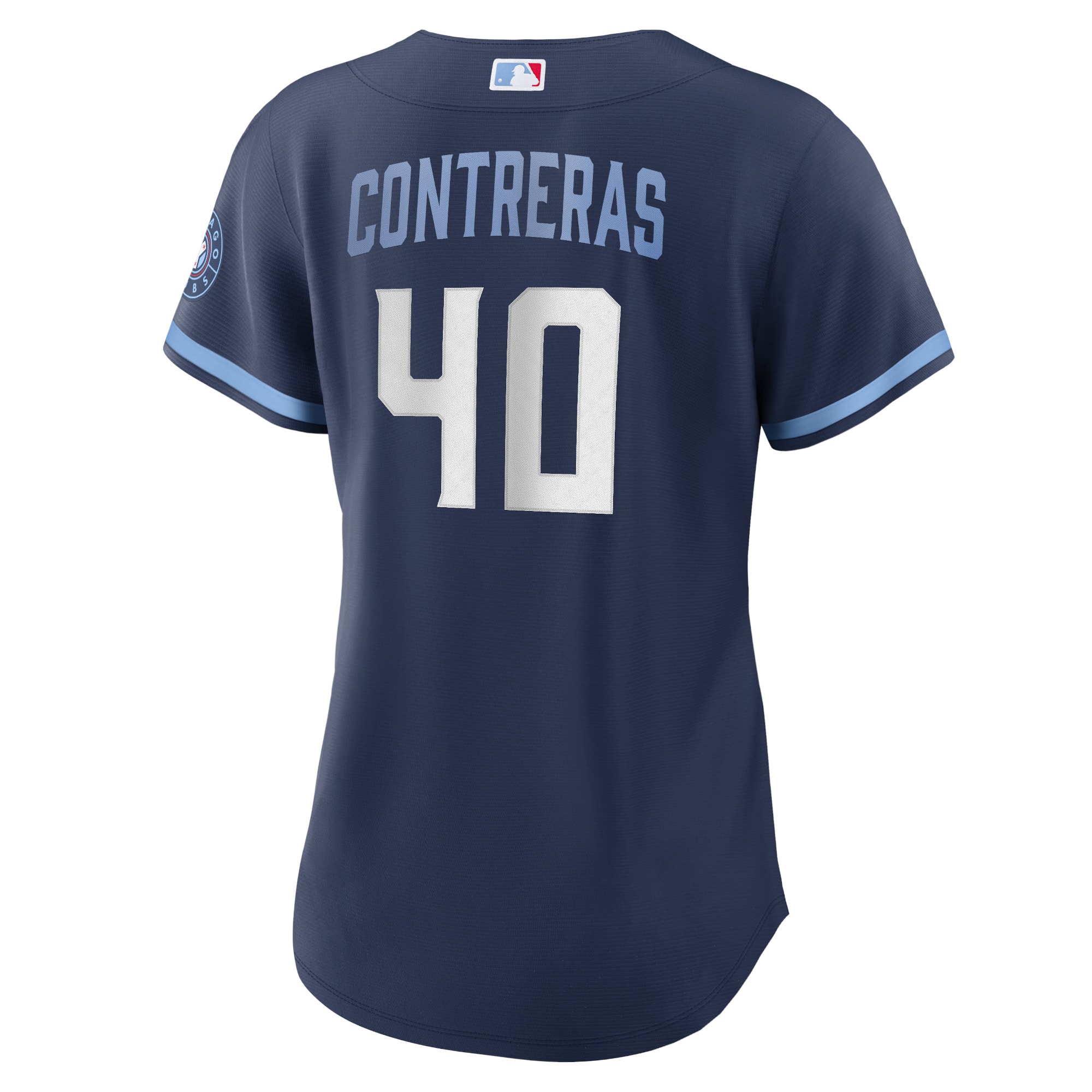 Willson Contreras Chicago Cubs Women's City Connect Replica Player Jersey - Navy