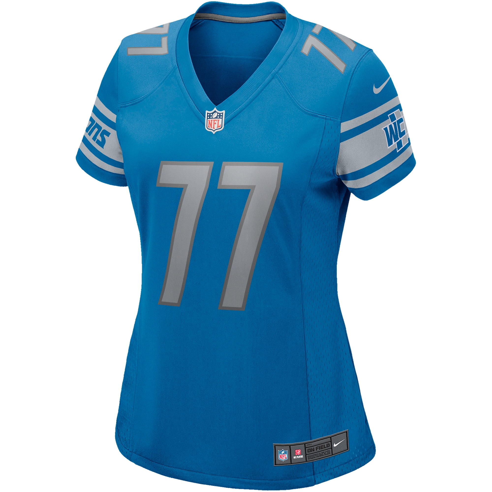 Frank Ragnow Detroit Lions Women's Game Jersey - Blue