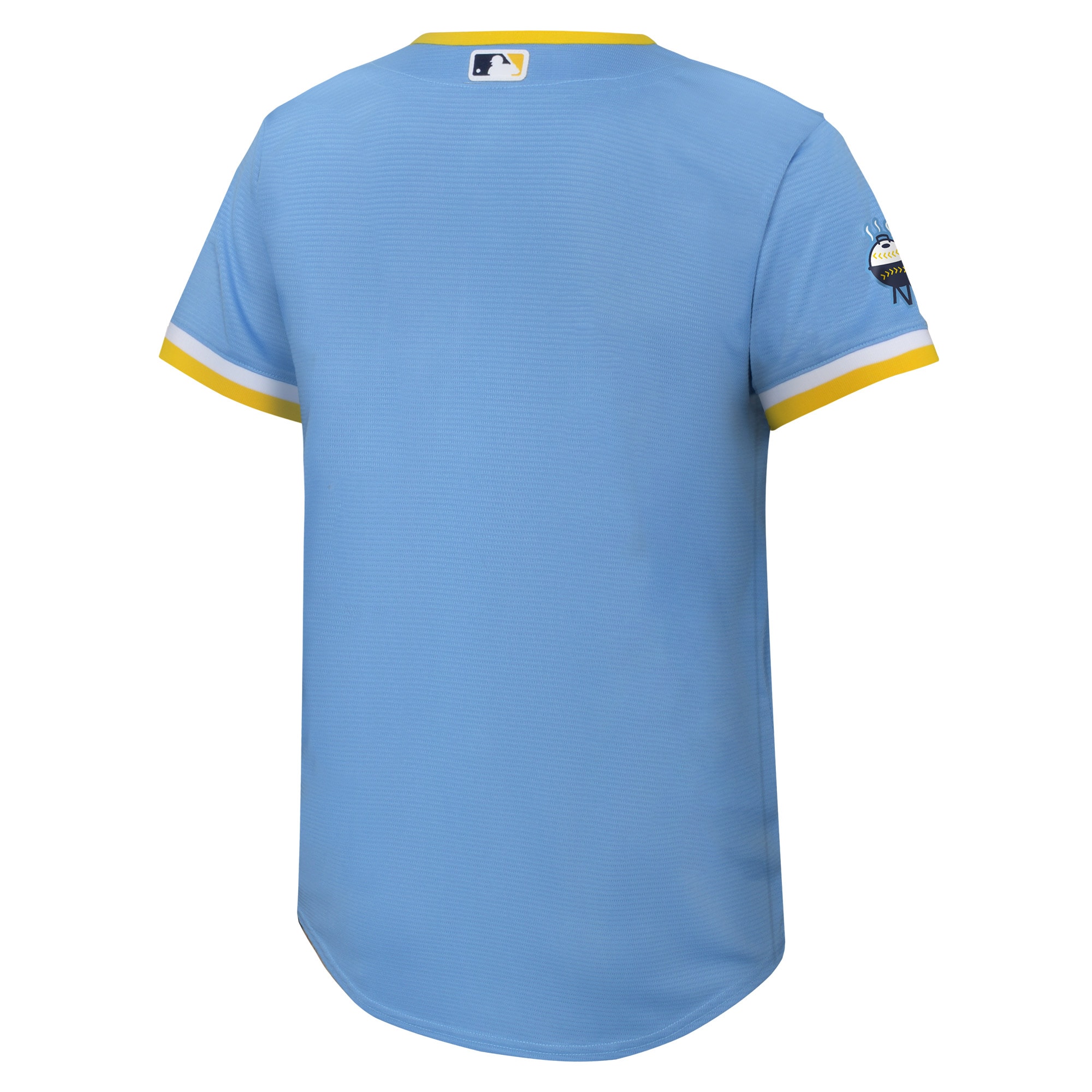 Christian Yelich Milwaukee BrewersPreschool 2022 City Connect Replica Player Jersey - Powder Blue