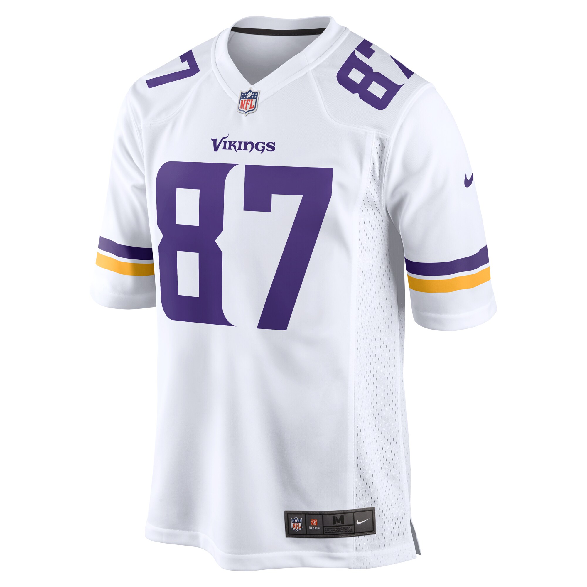T.J. Hockenson Minnesota VikingsGame Player Jersey - White