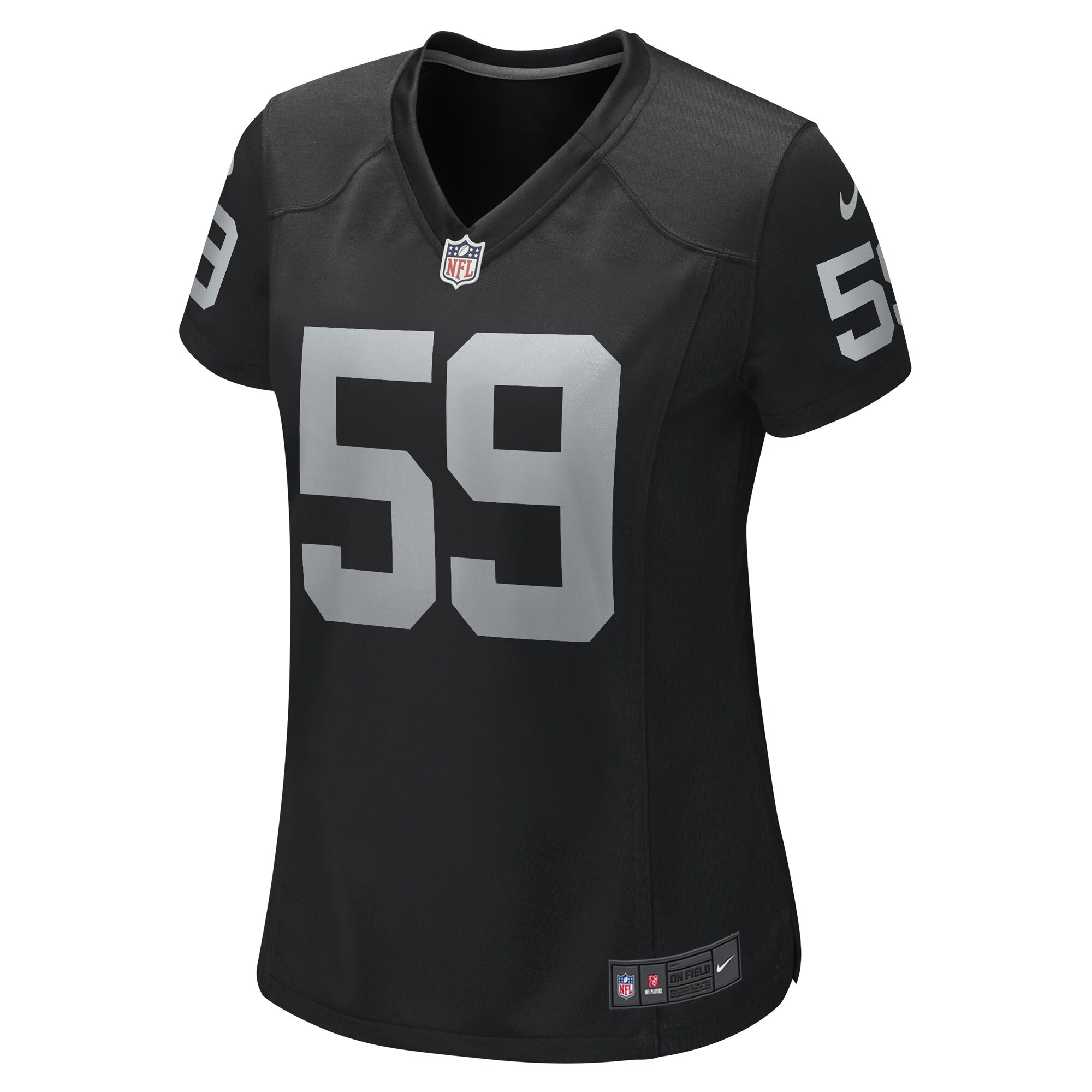 Luke Masterson Las Vegas Raiders Women's Game Player Jersey - Black