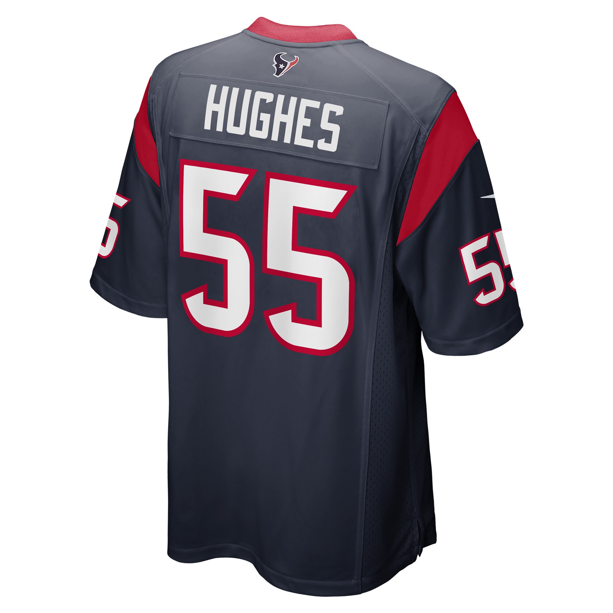 Jerry Hughes Houston TexansGame Player Jersey - Navy