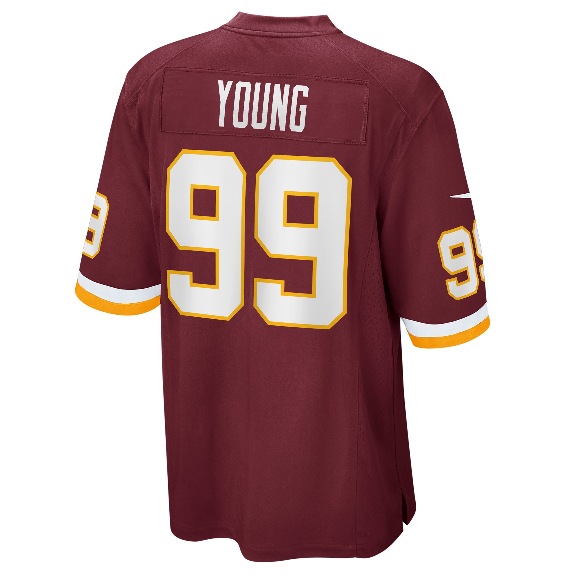 Chase Young Washington Football TeamGame Jersey - Burgundy