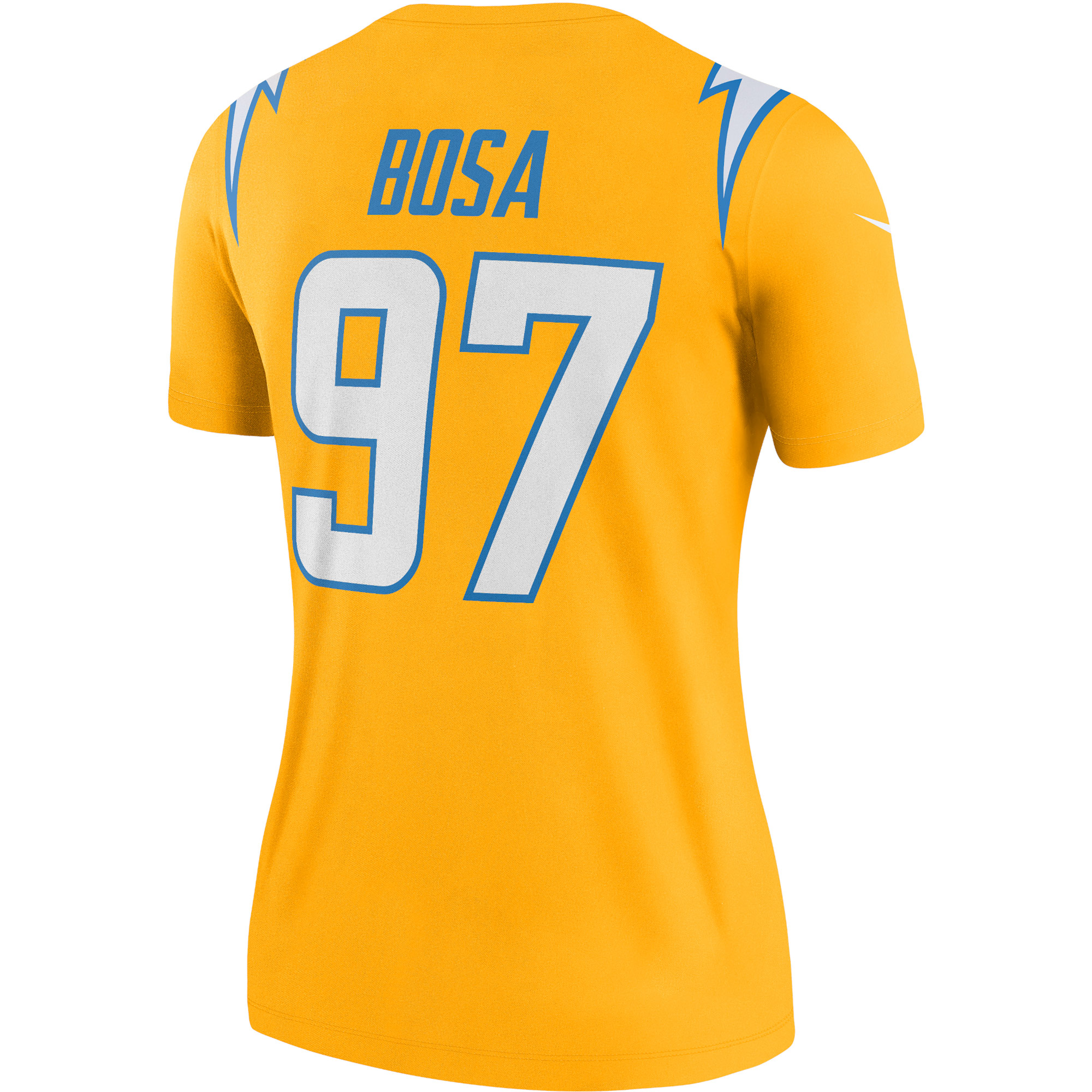 Joey Bosa Los Angeles Chargers Women's Inverted Legend Jersey - Gold
