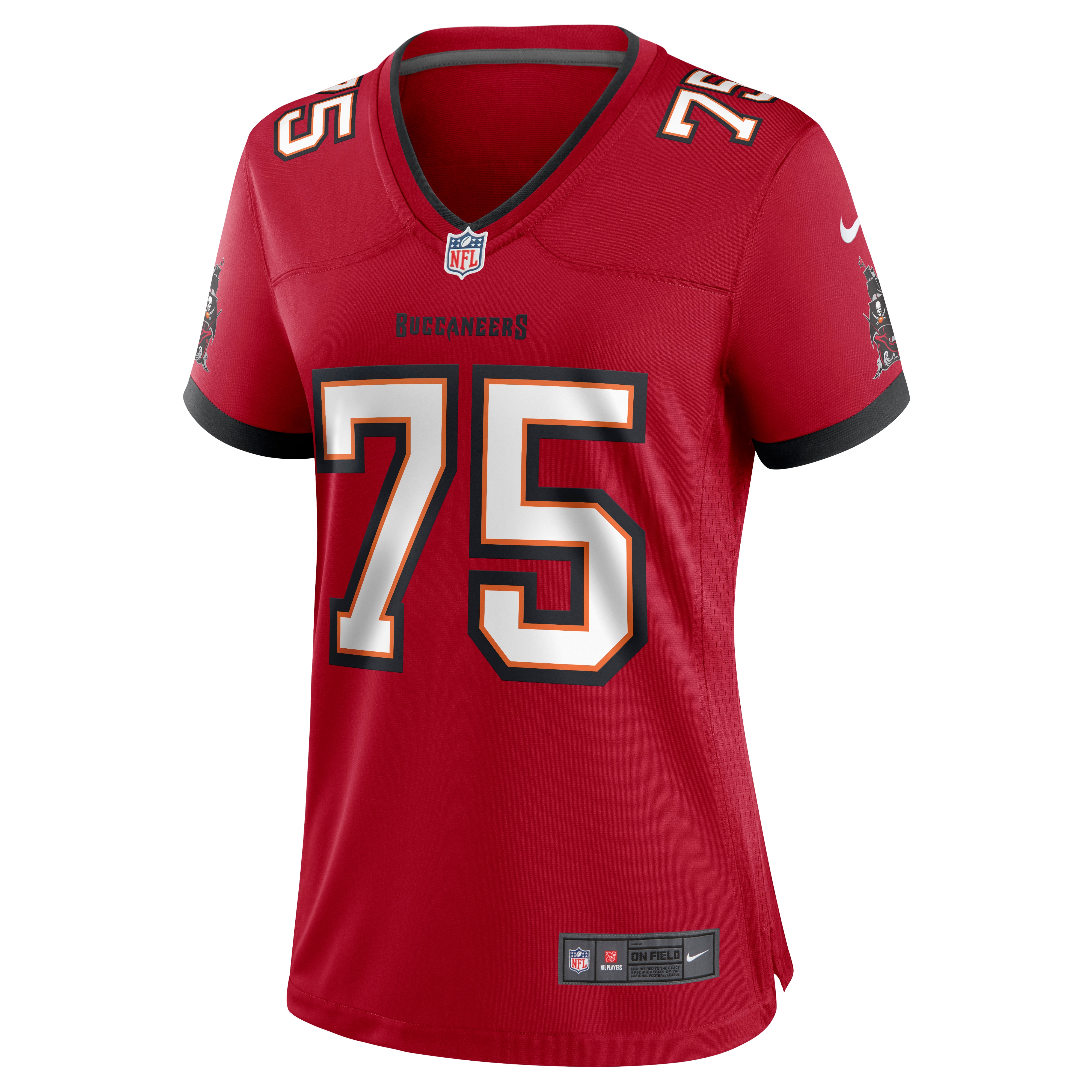 John Molchon Tampa Bay Buccaneers Women's Game Jersey - Red