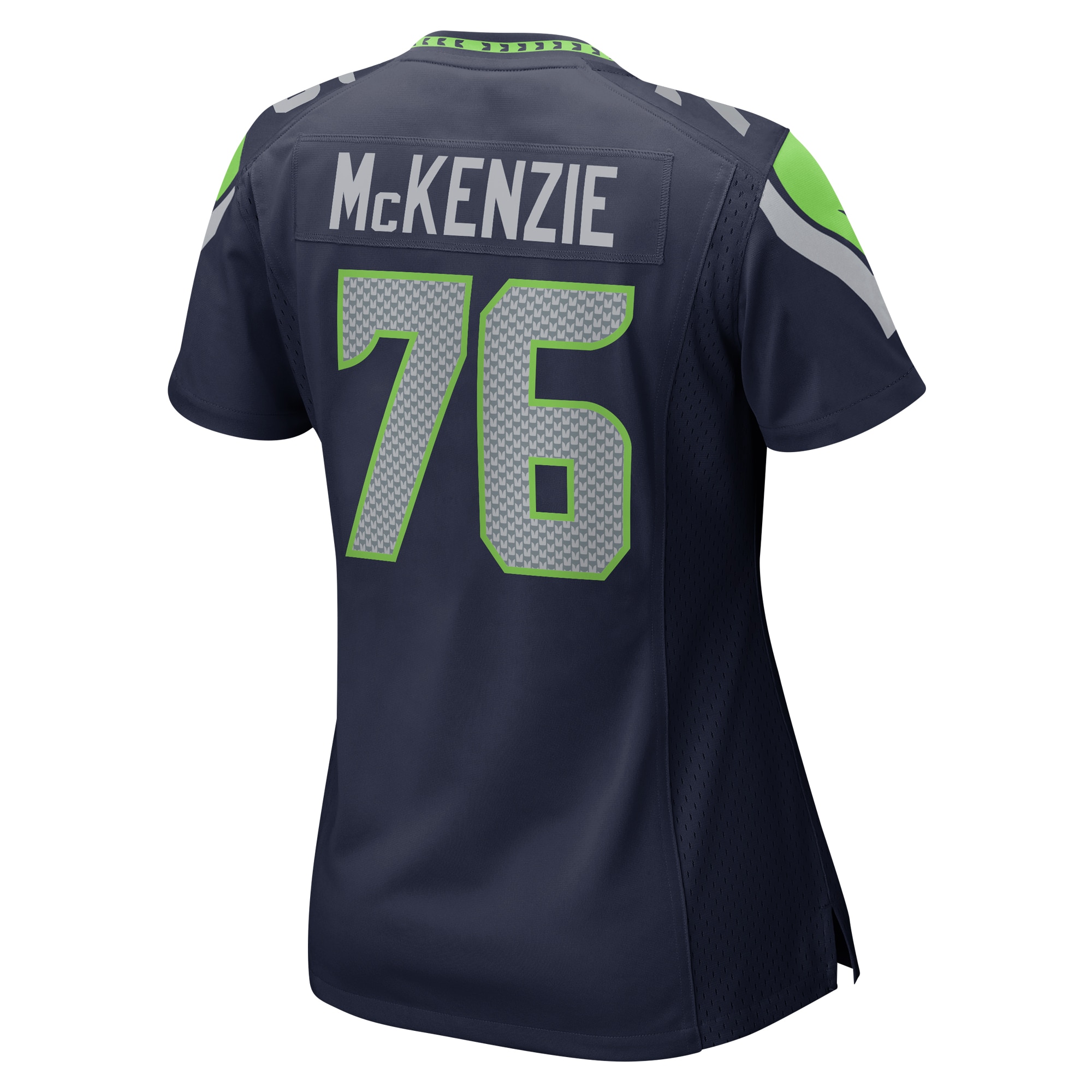 Jalen McKenzie Seattle Seahawks Women's Home Game Player Jersey - College Navy