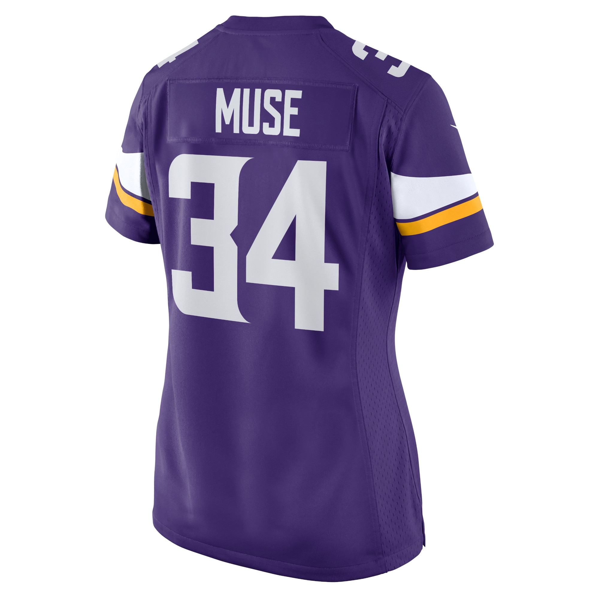 Nick Muse Minnesota Vikings Women's Home Game Player Jersey - Purple