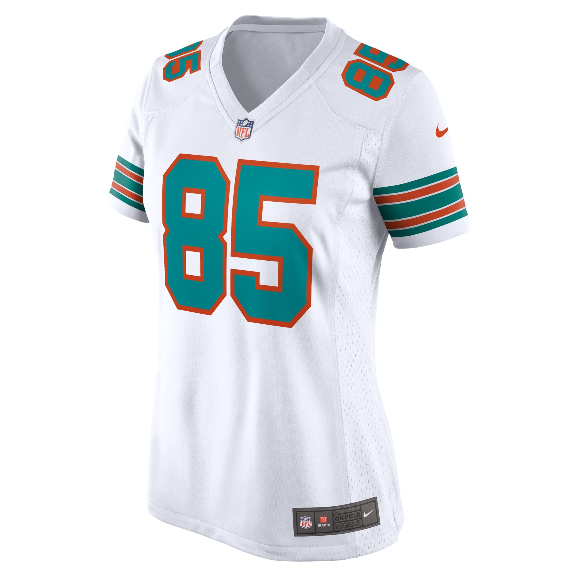 Mark Duper Miami Dolphins Women's Retired Player Jersey - White