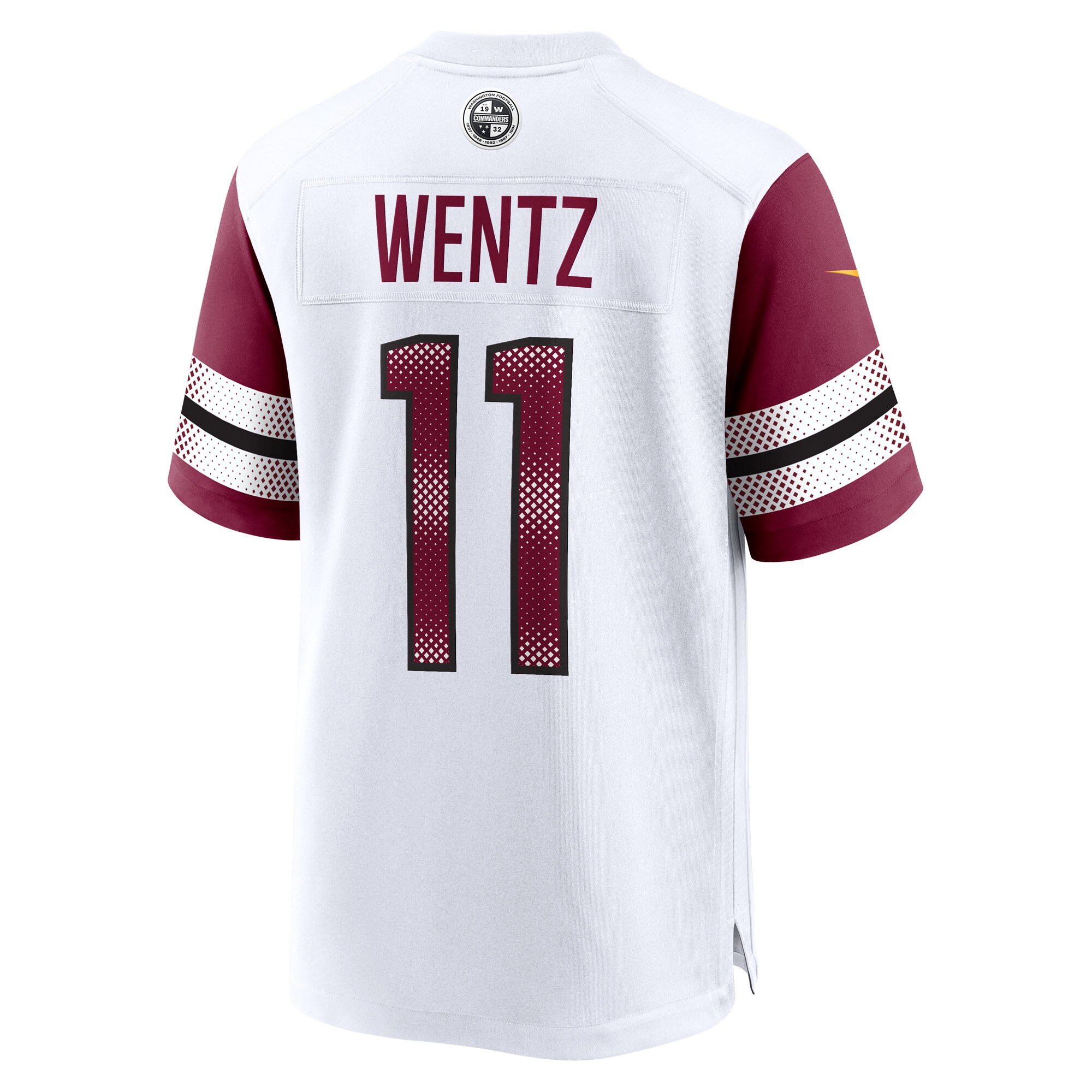 Carson Wentz Washington CommandersGame Jersey - White