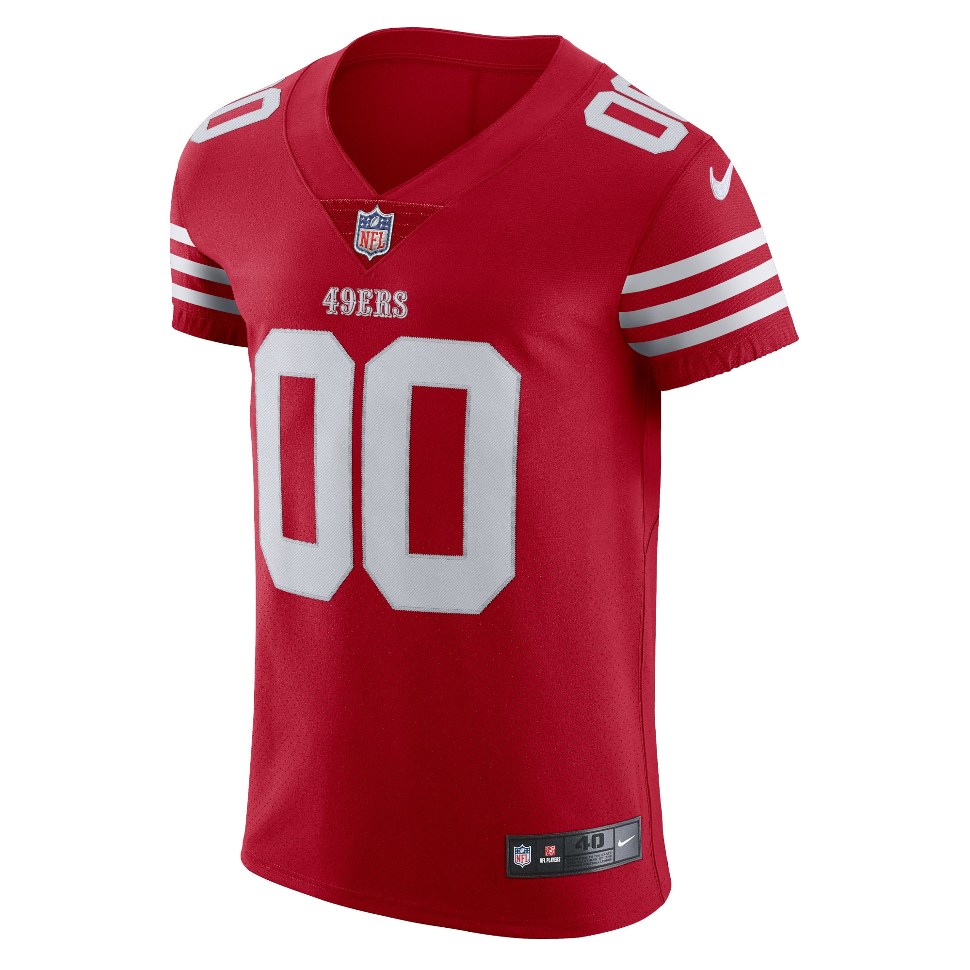 San Francisco 49ersVapor Elite Custom Jersey - Scarlet