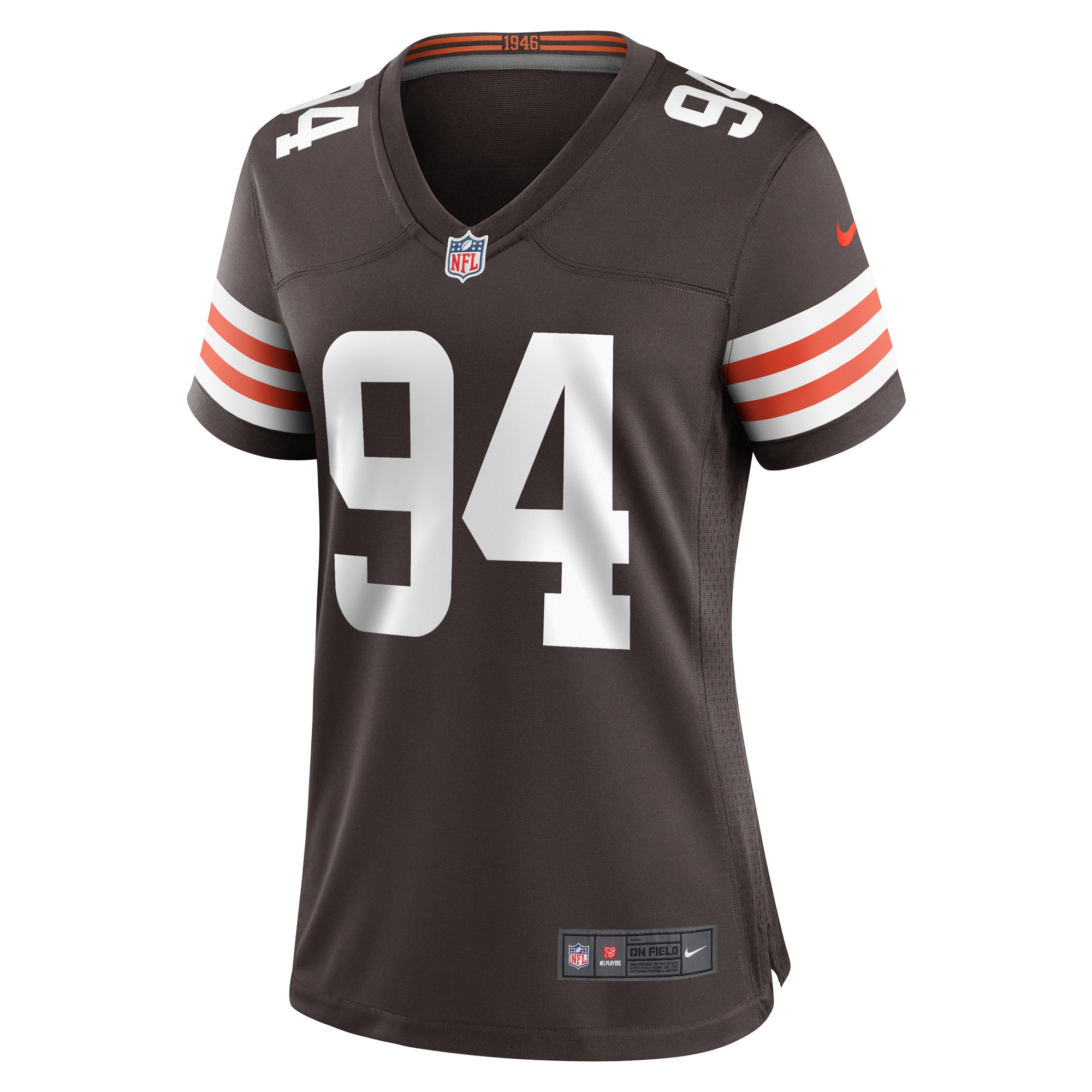 Alex Wright Cleveland Browns Women's Game Player Jersey - Brown